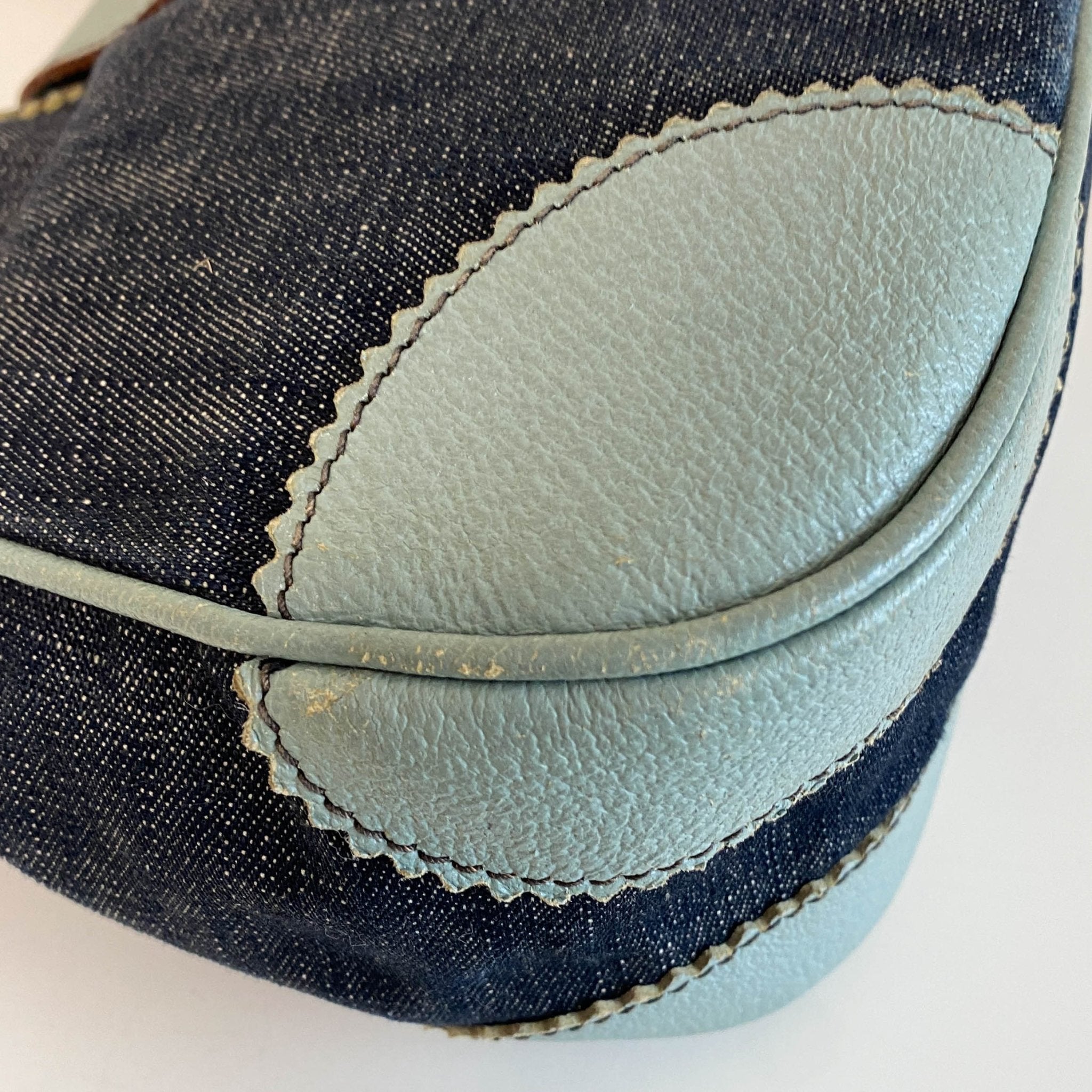 MIU MIU Archive Denim Shoulder Bag, in , Sold by HIVE PRELOVED - Shoulder Bags, ,