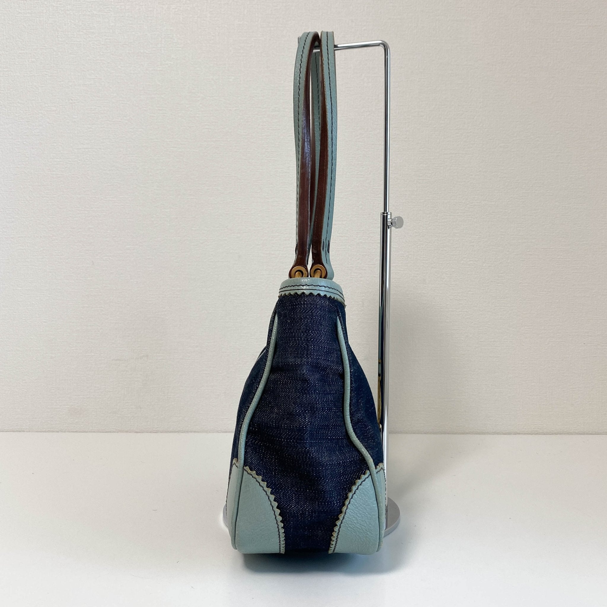 MIU MIU Archive Denim Shoulder Bag, in , Sold by HIVE PRELOVED - Shoulder Bags, ,