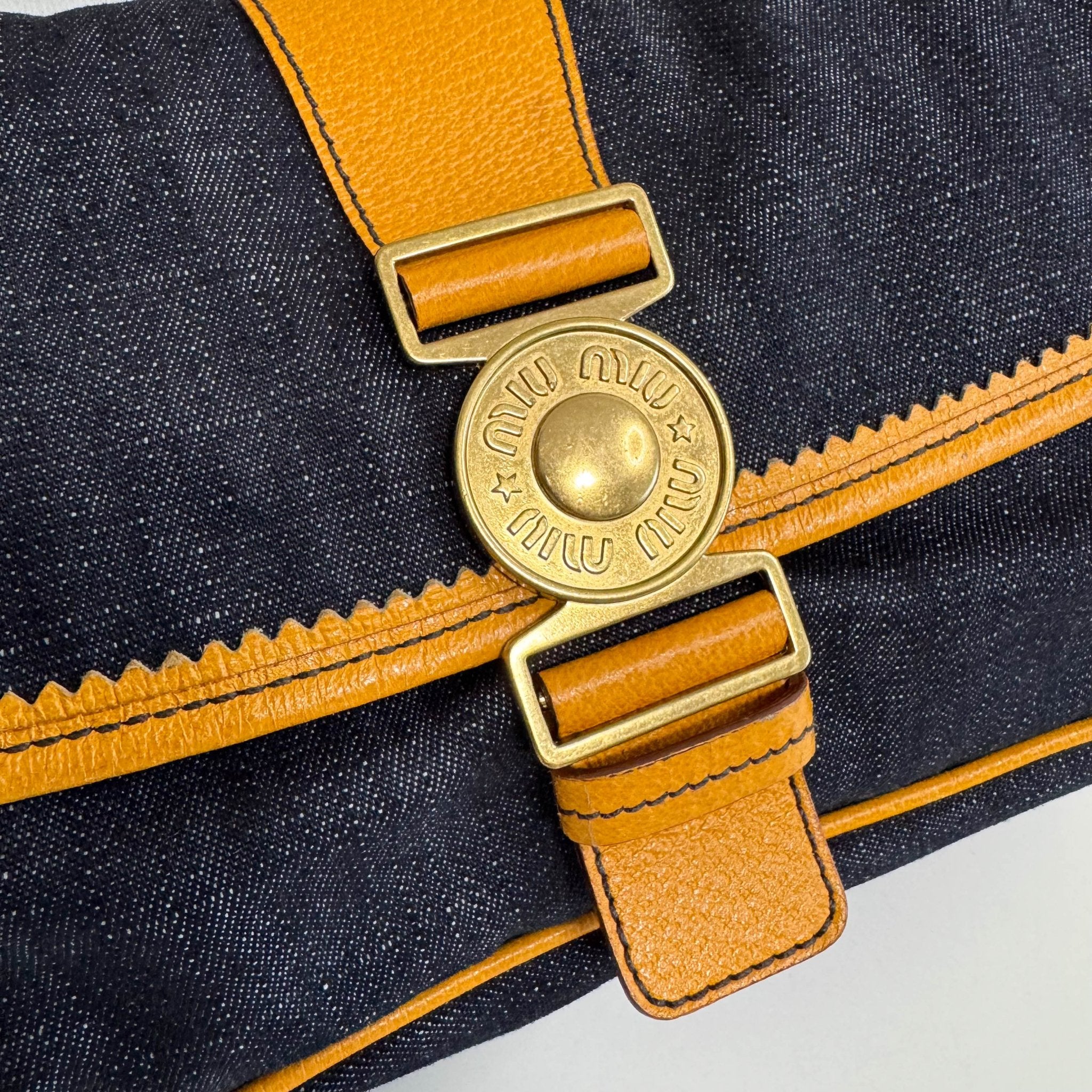 MIU MIU Archive Denim Shoulder Bag, in , Sold by HIVE PRELOVED - Shoulder Bags, ,