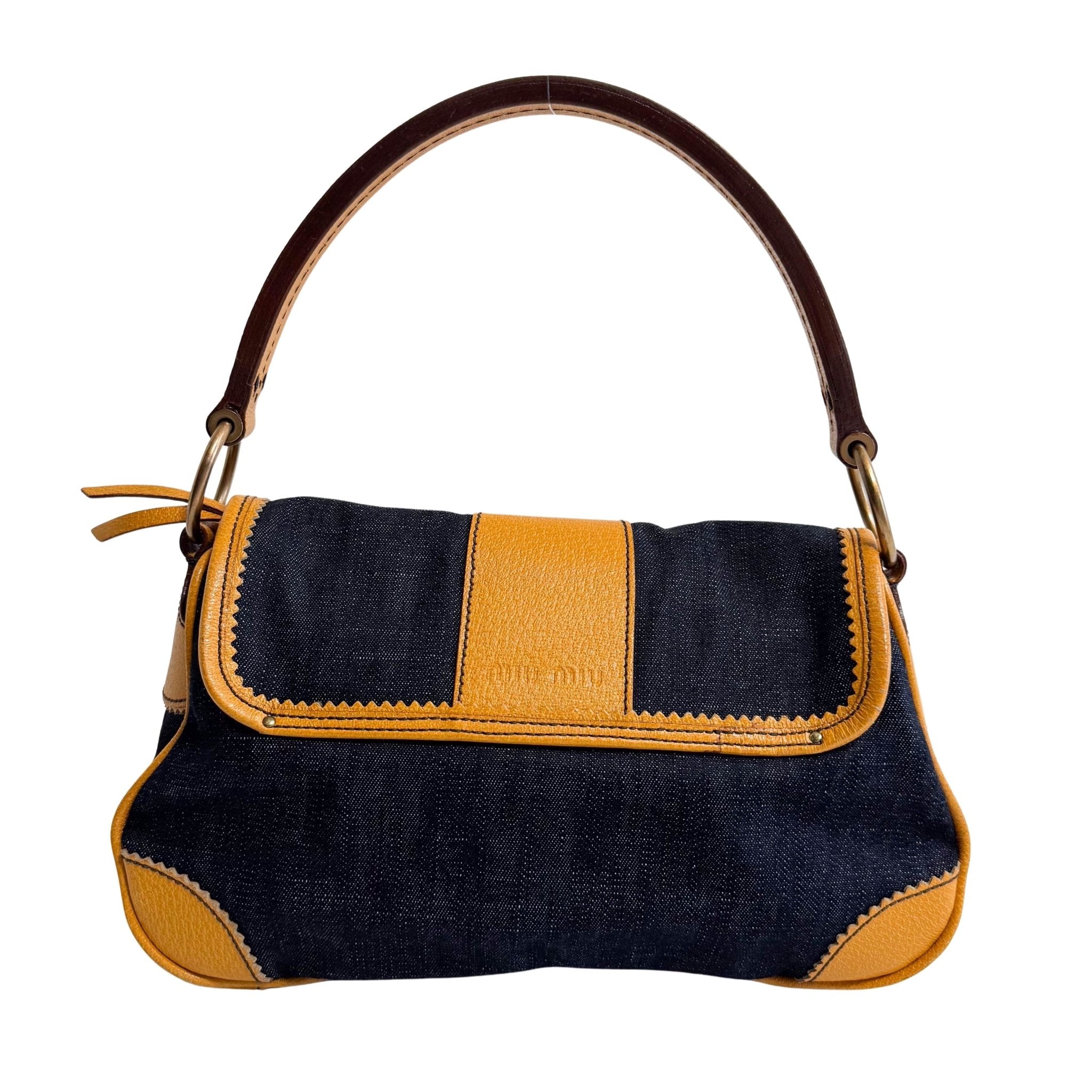 MIU MIU Archive Denim Shoulder Bag, in , Sold by HIVE PRELOVED - Shoulder Bags, ,