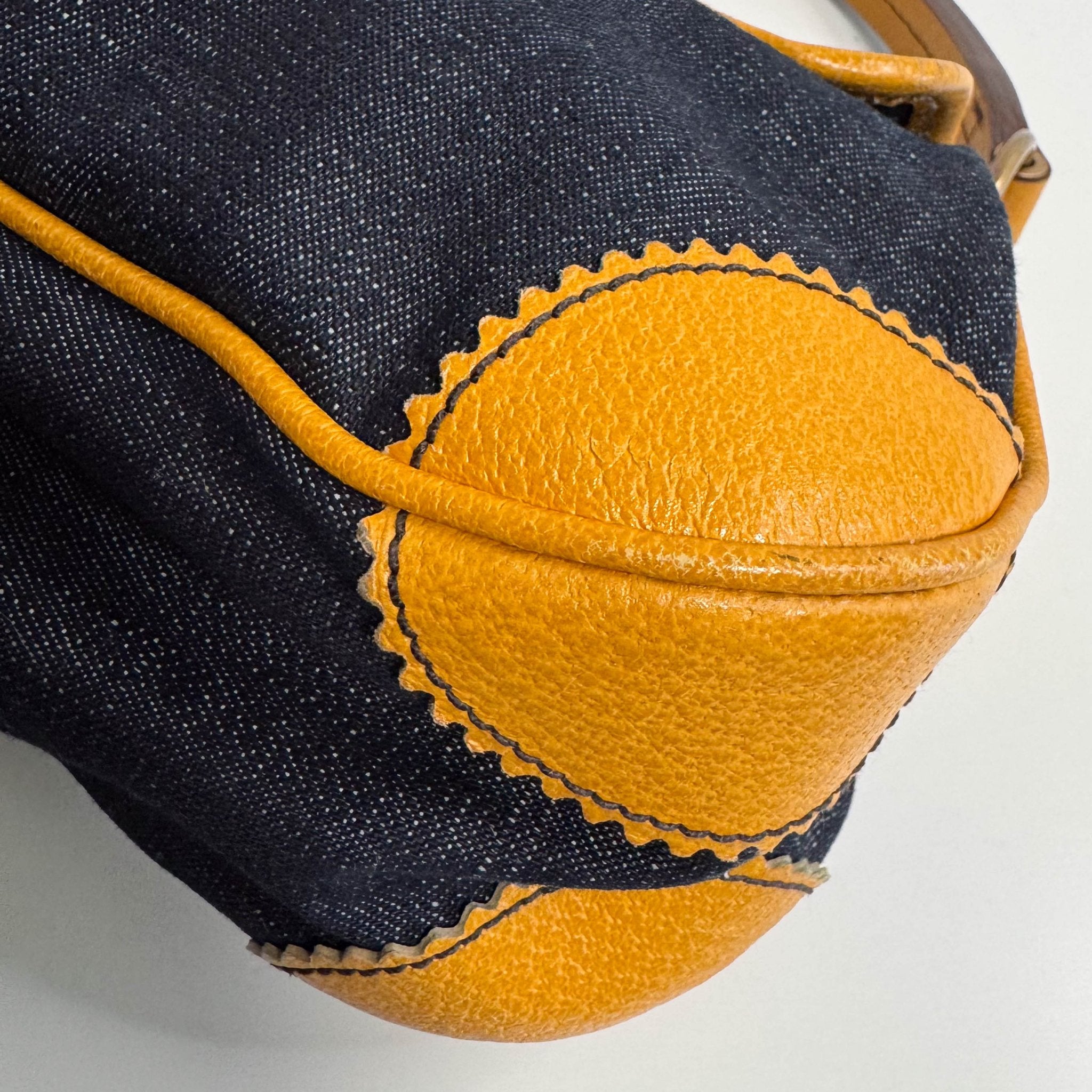 MIU MIU Archive Denim Shoulder Bag, in , Sold by HIVE PRELOVED - Shoulder Bags, ,