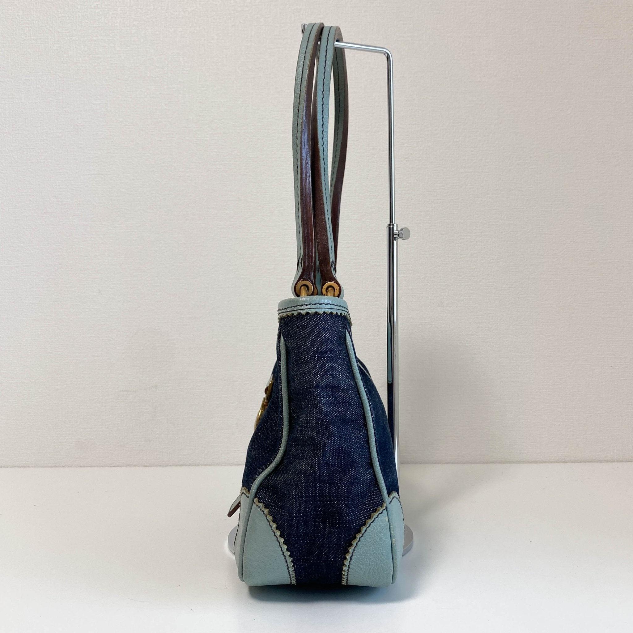 MIU MIU Archive Denim Shoulder Bag, in , Sold by HIVE PRELOVED - Shoulder Bags, ,