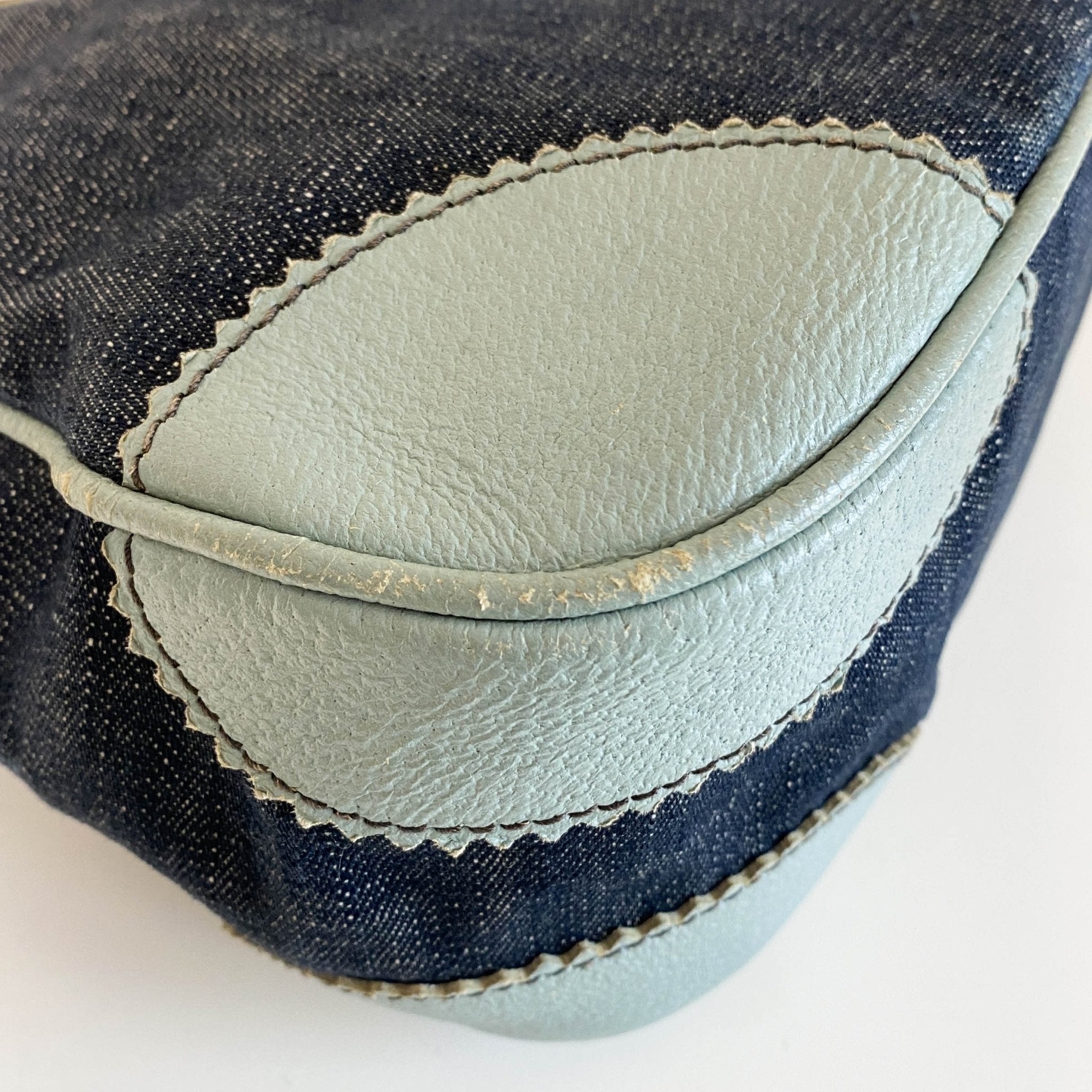 MIU MIU Archive Denim Shoulder Bag, in , Sold by HIVE PRELOVED - Shoulder Bags, ,