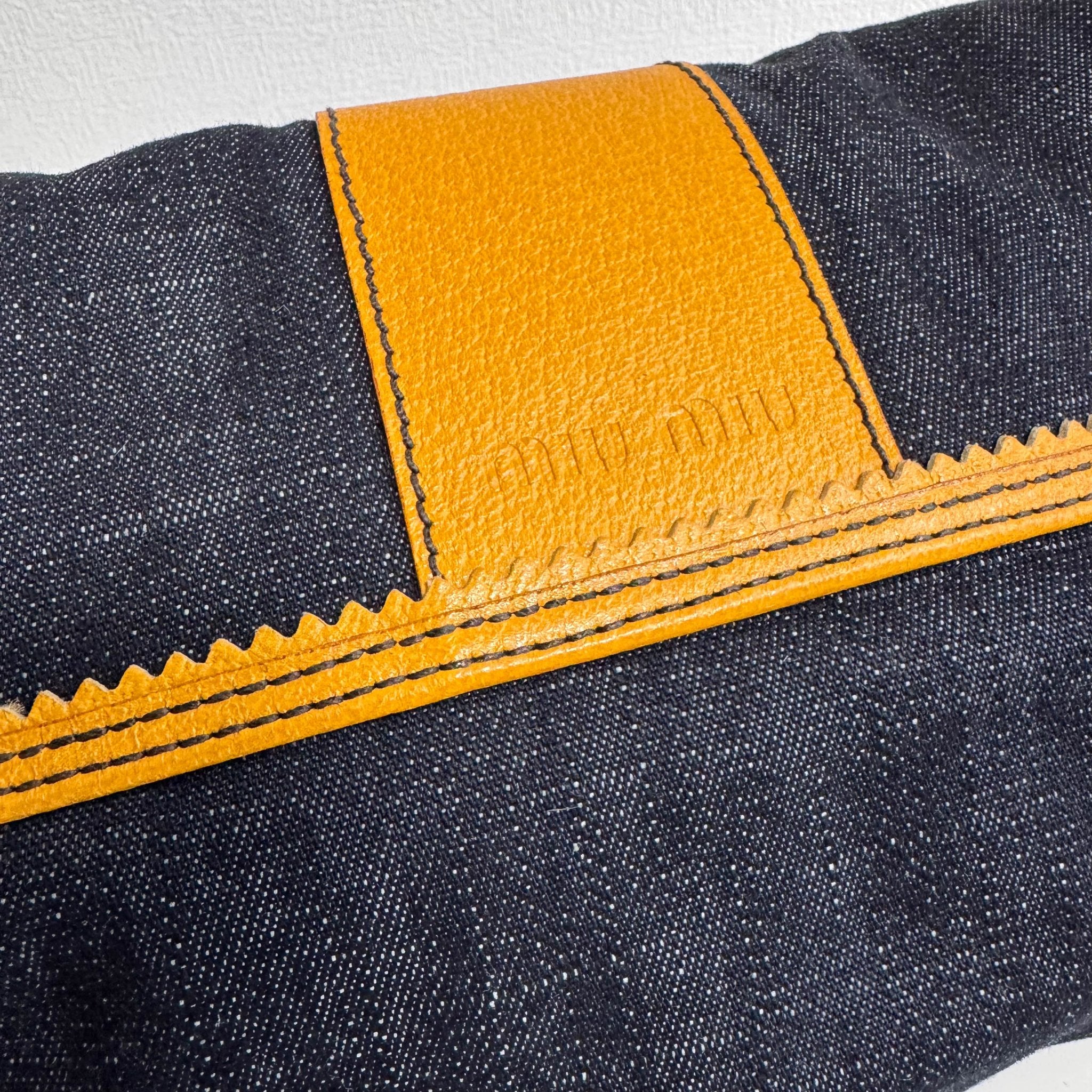 MIU MIU Archive Denim Shoulder Bag, in , Sold by HIVE PRELOVED - Shoulder Bags, ,