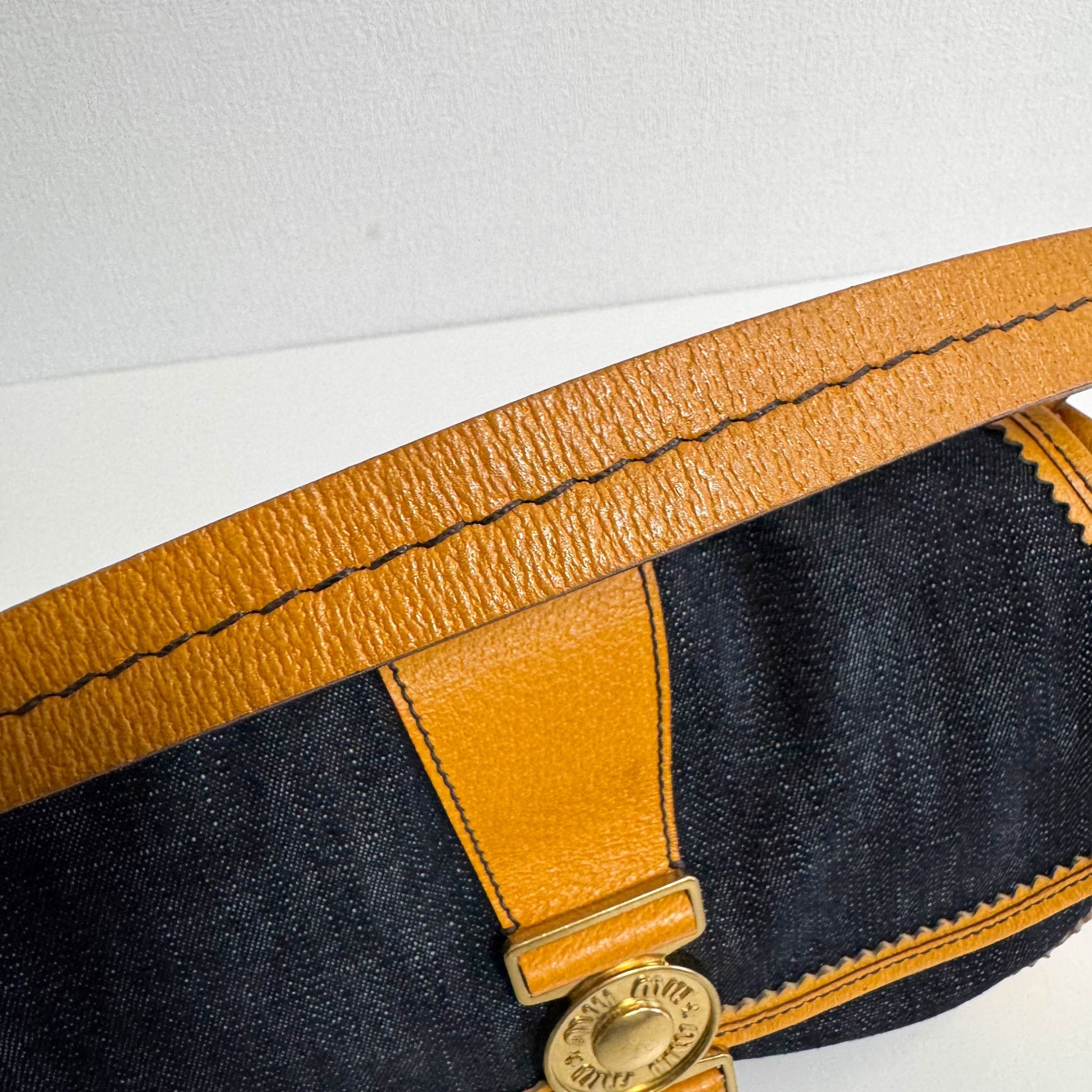 MIU MIU Archive Denim Shoulder Bag, in , Sold by HIVE PRELOVED - Shoulder Bags, ,