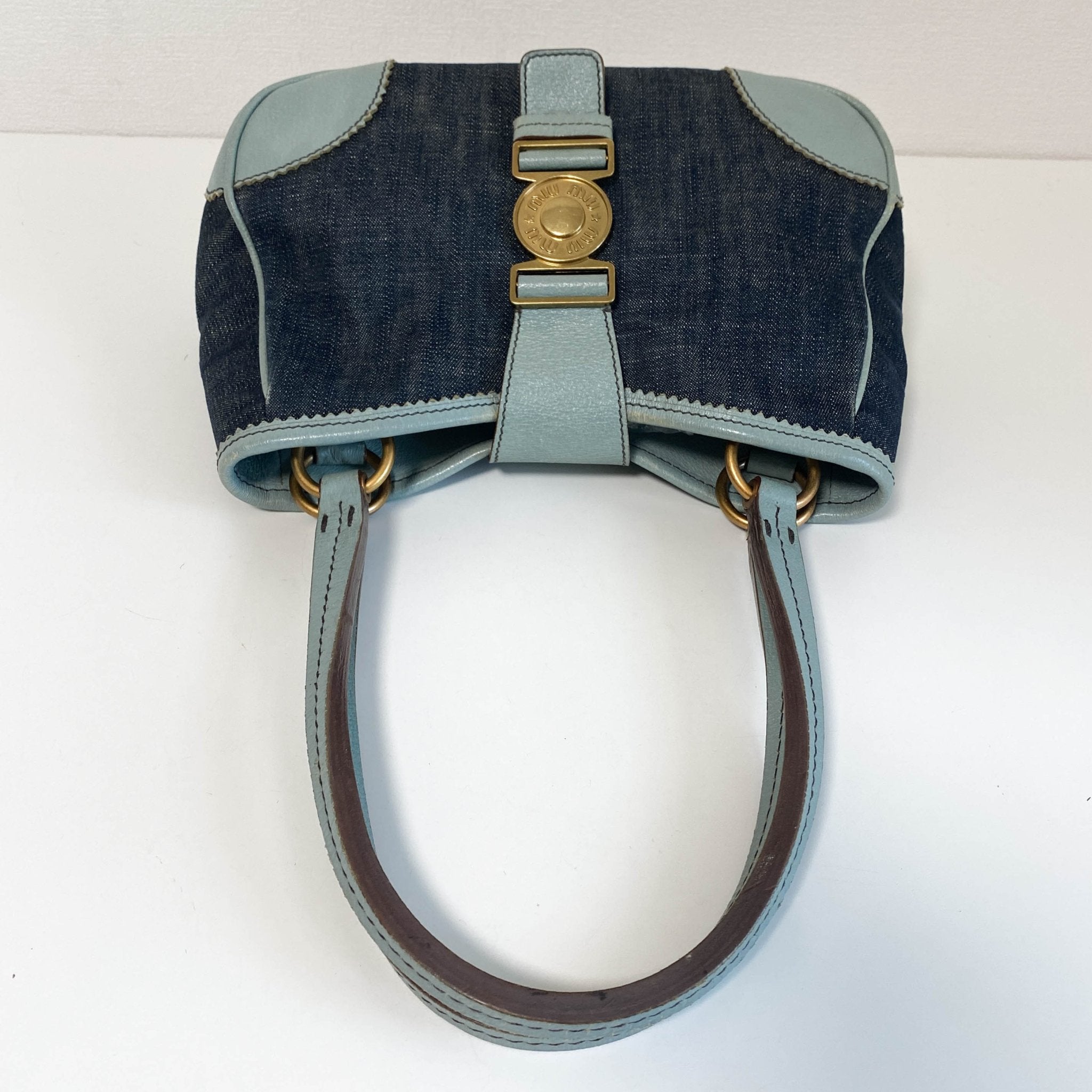 MIU MIU Archive Denim Shoulder Bag, in , Sold by HIVE PRELOVED - Shoulder Bags, ,