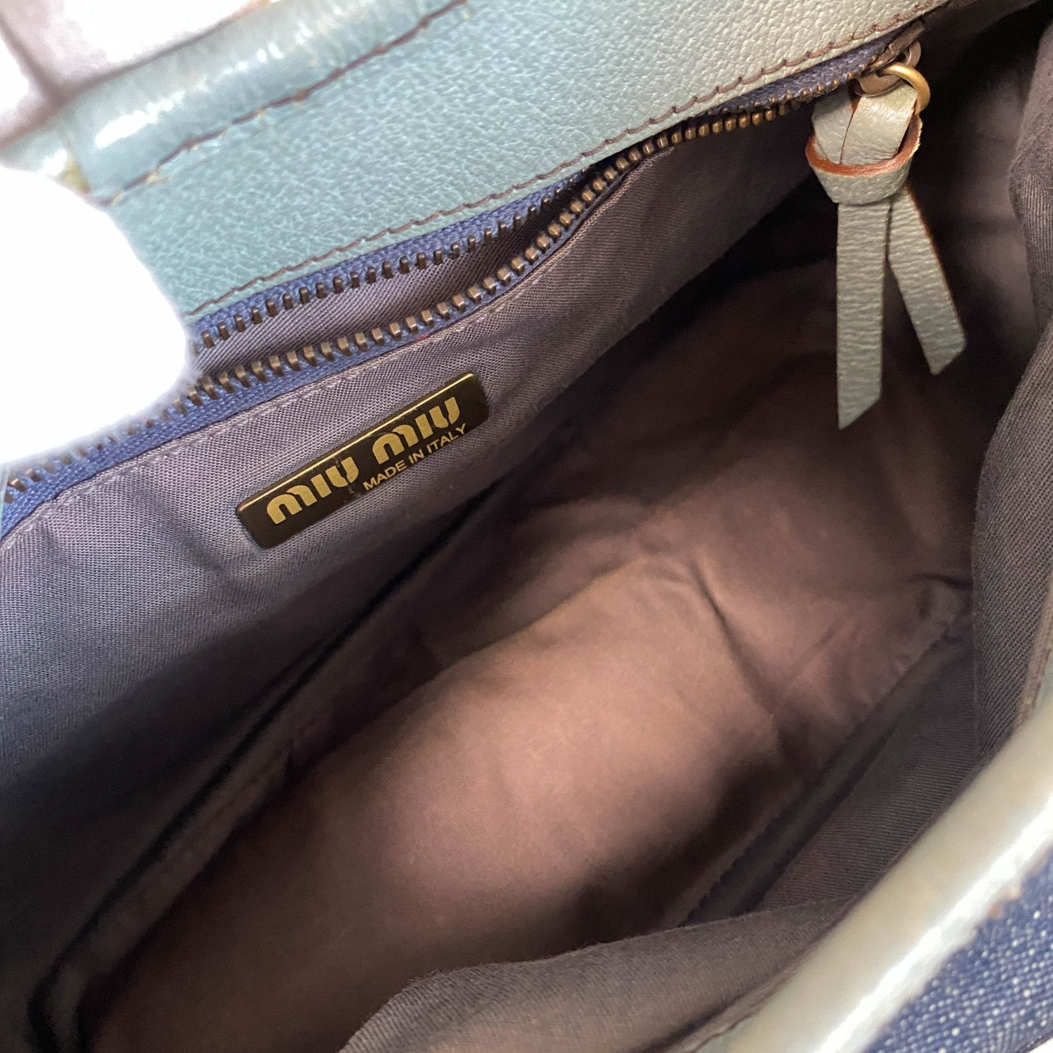 MIU MIU Archive Denim Shoulder Bag, in , Sold by HIVE PRELOVED - Shoulder Bags, ,