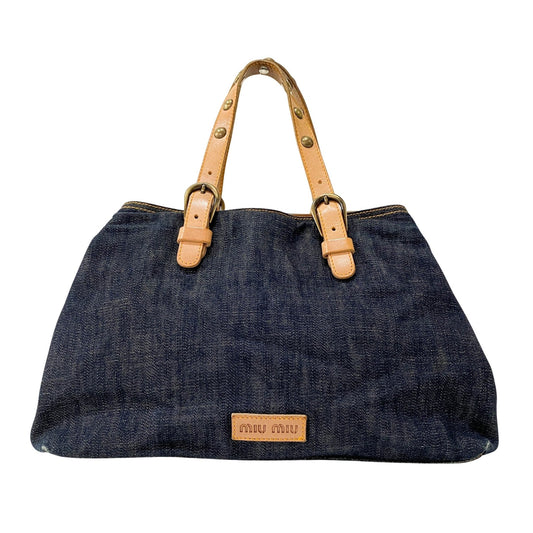 MIU MIU Archive Denim Tote Bag, in , Sold by HIVE PRELOVED - Totes, ,