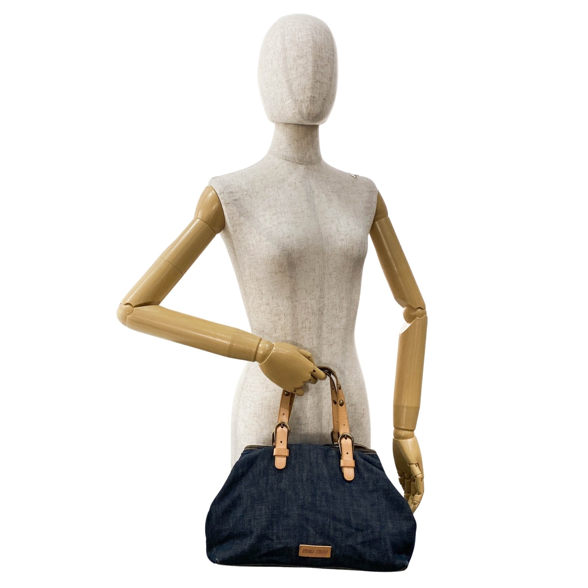 MIU MIU Archive Denim Tote Bag, in , Sold by HIVE PRELOVED - Totes, ,