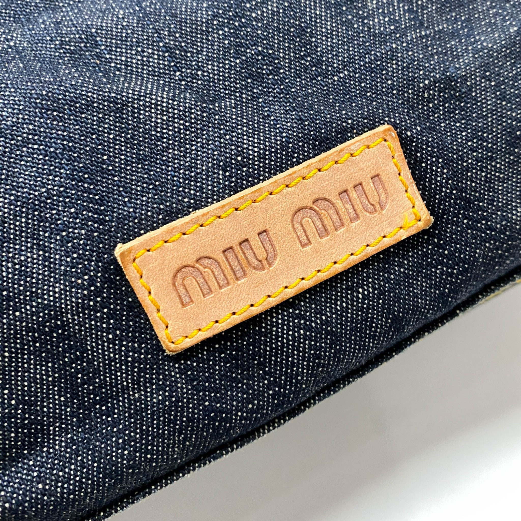 MIU MIU Archive Denim Tote Bag, in , Sold by HIVE PRELOVED - Totes, ,