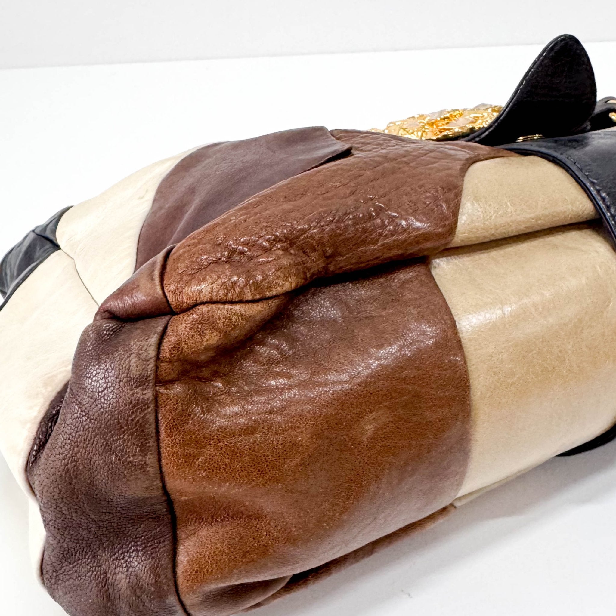 MIU MIU Archive Multi Colour Leather Shoulder Bag, in , Sold by HIVE PRELOVED - Shoulder Bags, ,