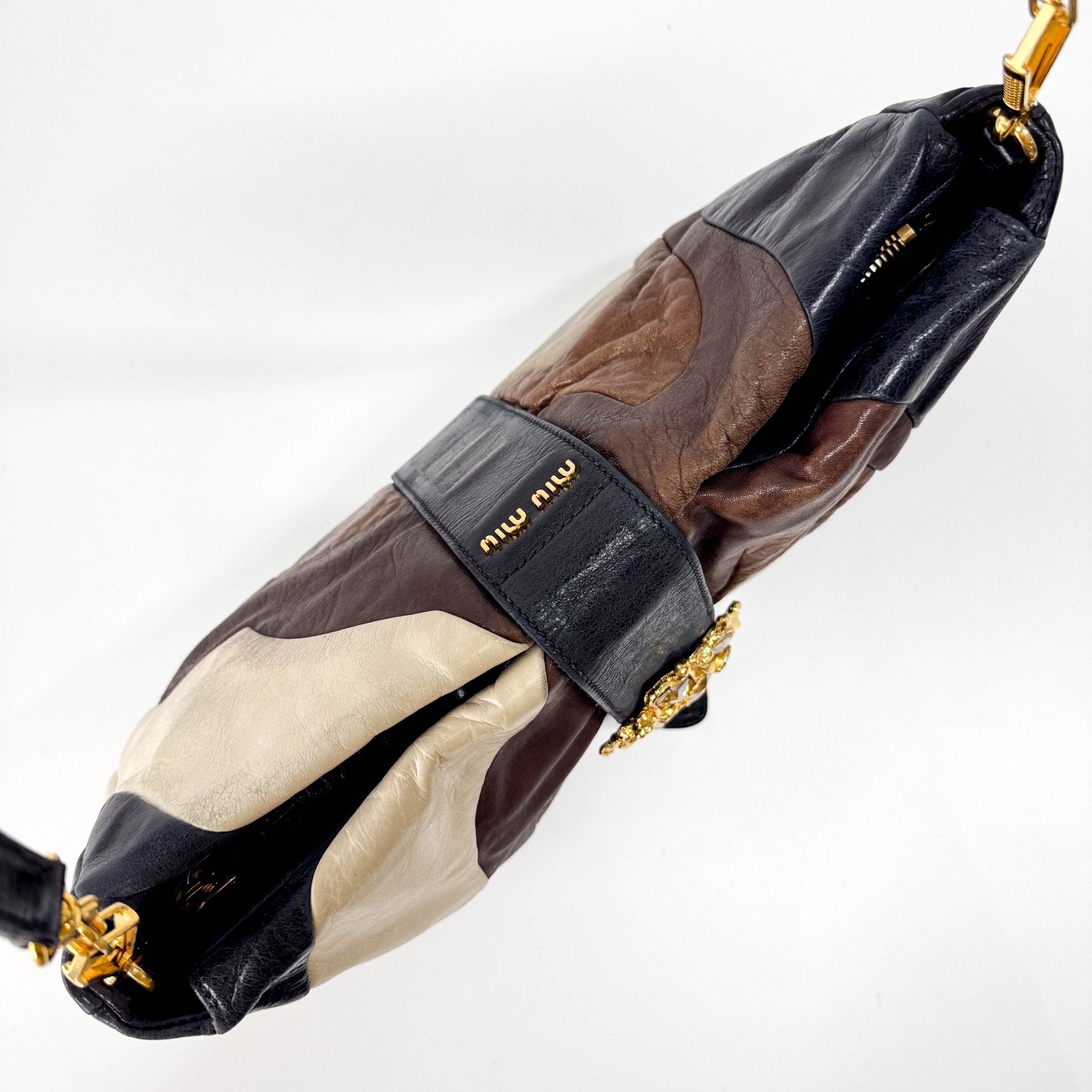 MIU MIU Archive Multi Colour Leather Shoulder Bag, in , Sold by HIVE PRELOVED - Shoulder Bags, ,