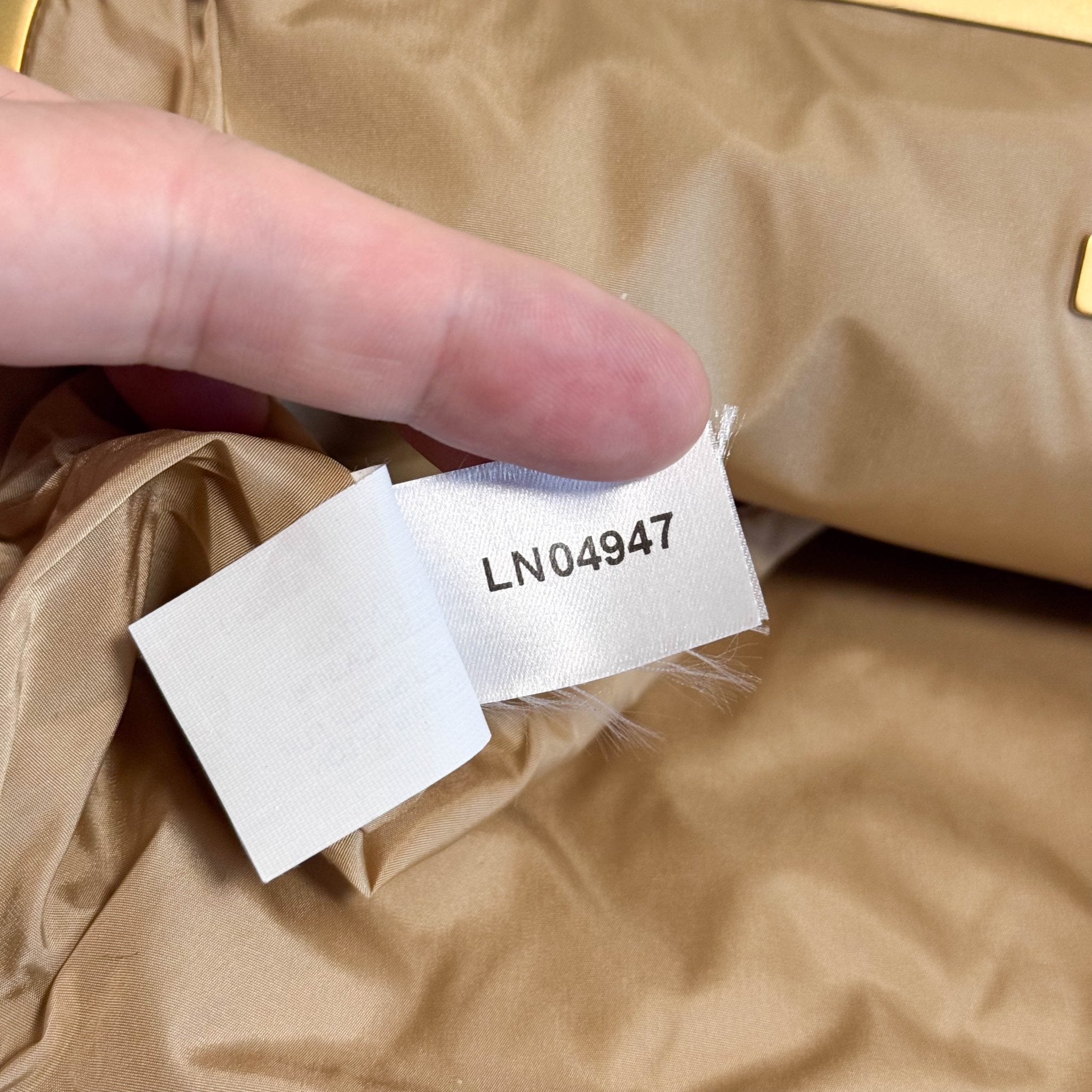 MIU MIU Beige Sheep Fur Bijou Chain Shoulder Bag, in , Sold by HIVE PRELOVED - Shoulder Bags, ,