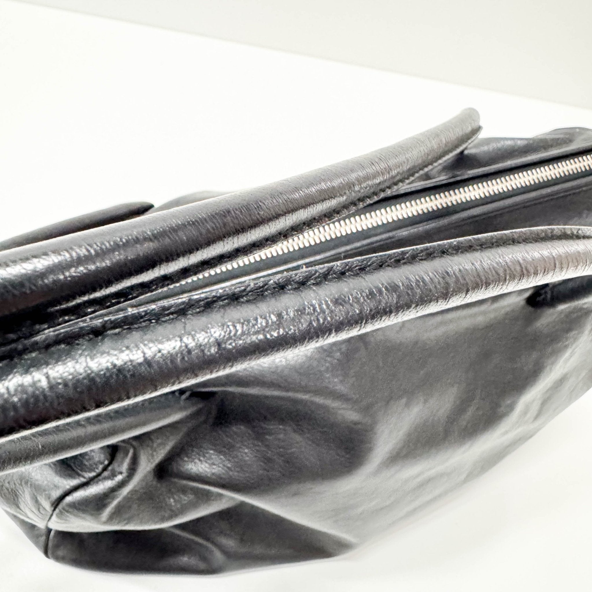 MIU MIU Black Leather Shoulder Bag, in , Sold by HIVE PRELOVED - Shoulder Bags, ,