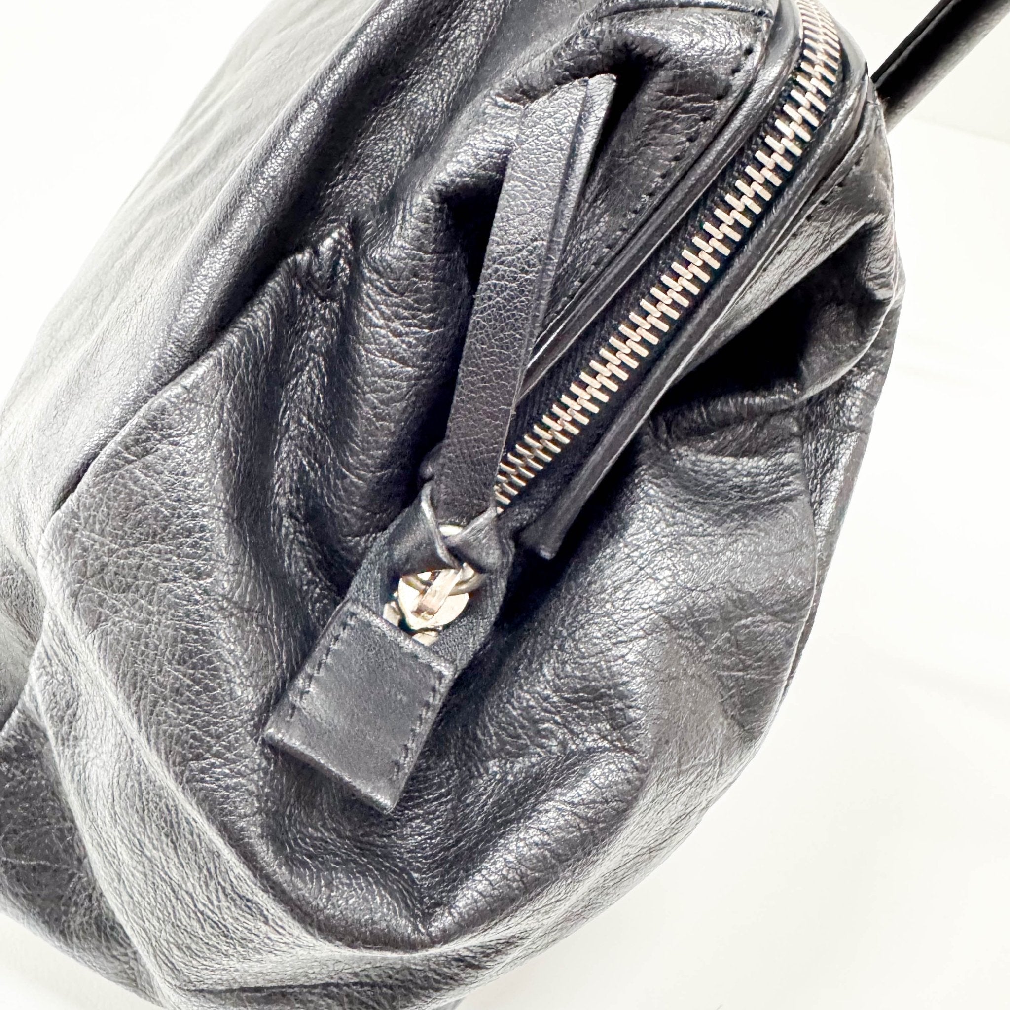 MIU MIU Black Leather Shoulder Bag, in , Sold by HIVE PRELOVED - Shoulder Bags, ,