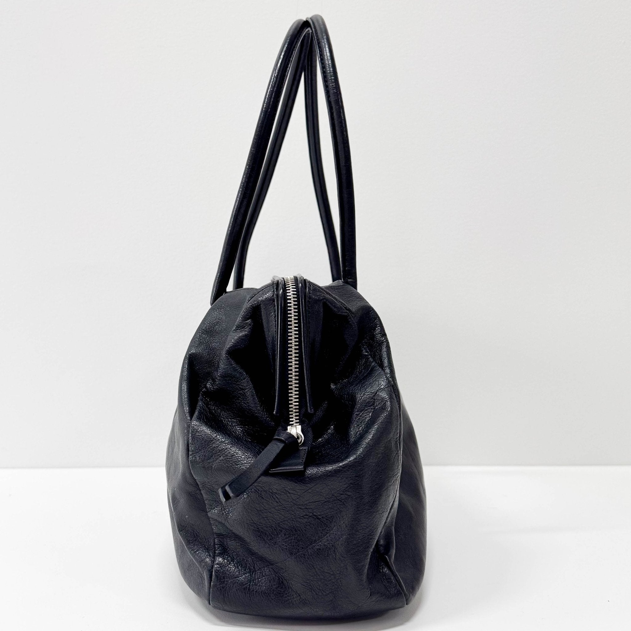 MIU MIU Black Leather Shoulder Bag, in , Sold by HIVE PRELOVED - Shoulder Bags, ,