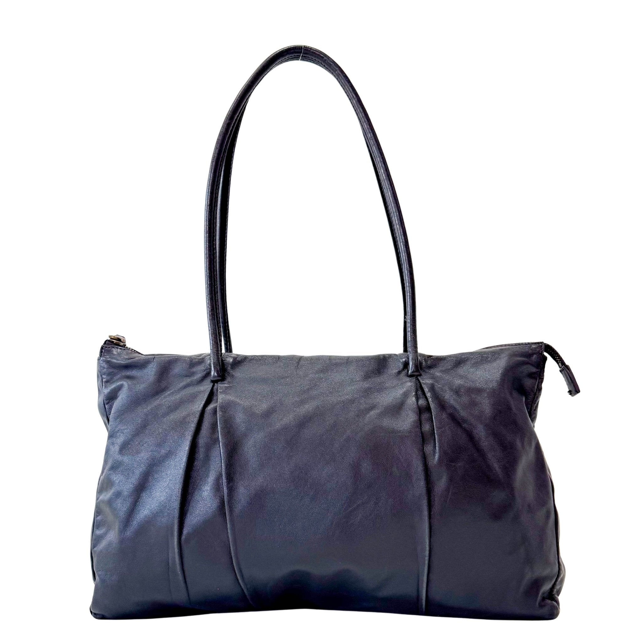 MIU MIU Black Leather Thin Handle Shoulder Bag, in , Sold by HIVE PRELOVED - Shoulder Bags, ,