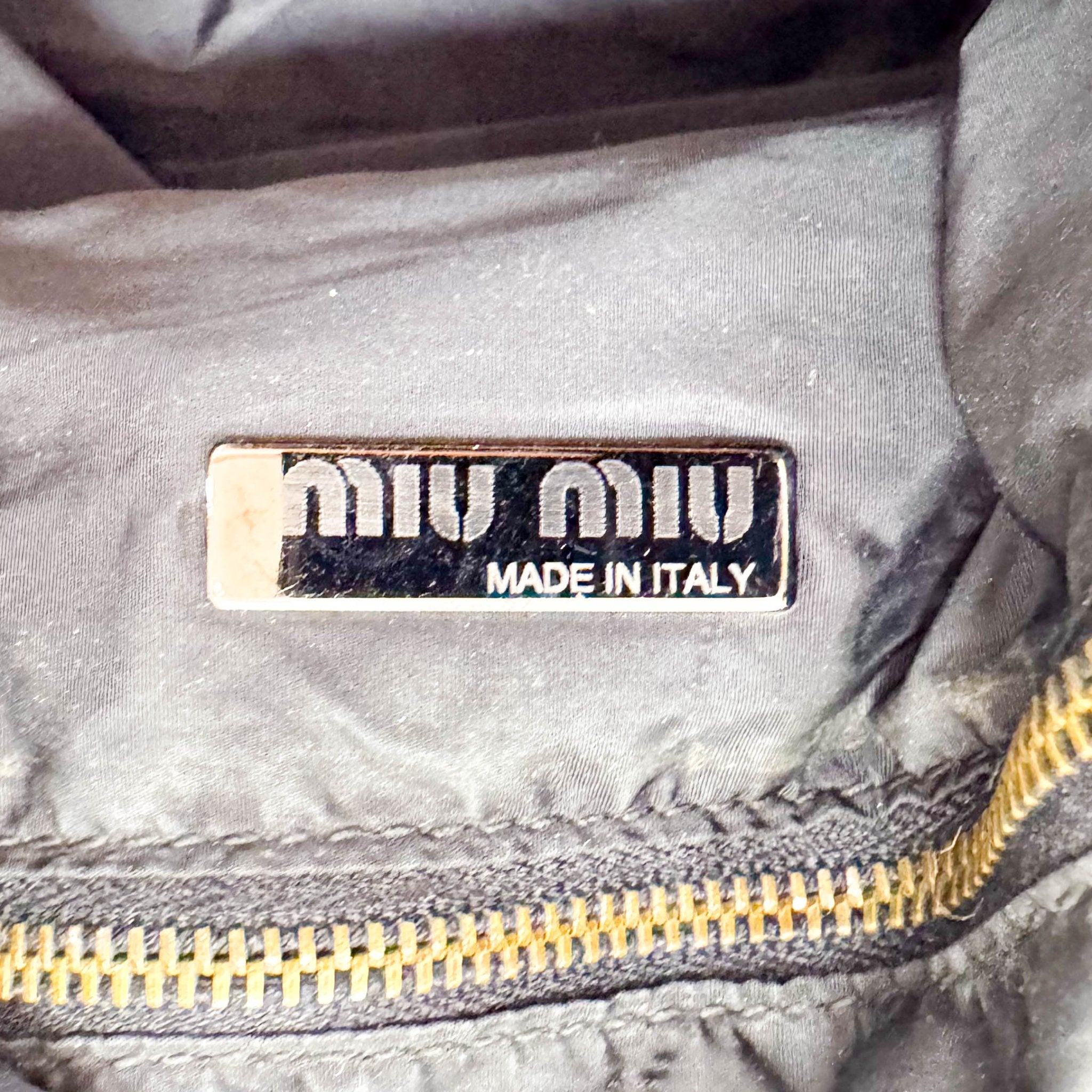 MIU MIU Black Leather Thin Handle Shoulder Bag, in , Sold by HIVE PRELOVED - Shoulder Bags, ,