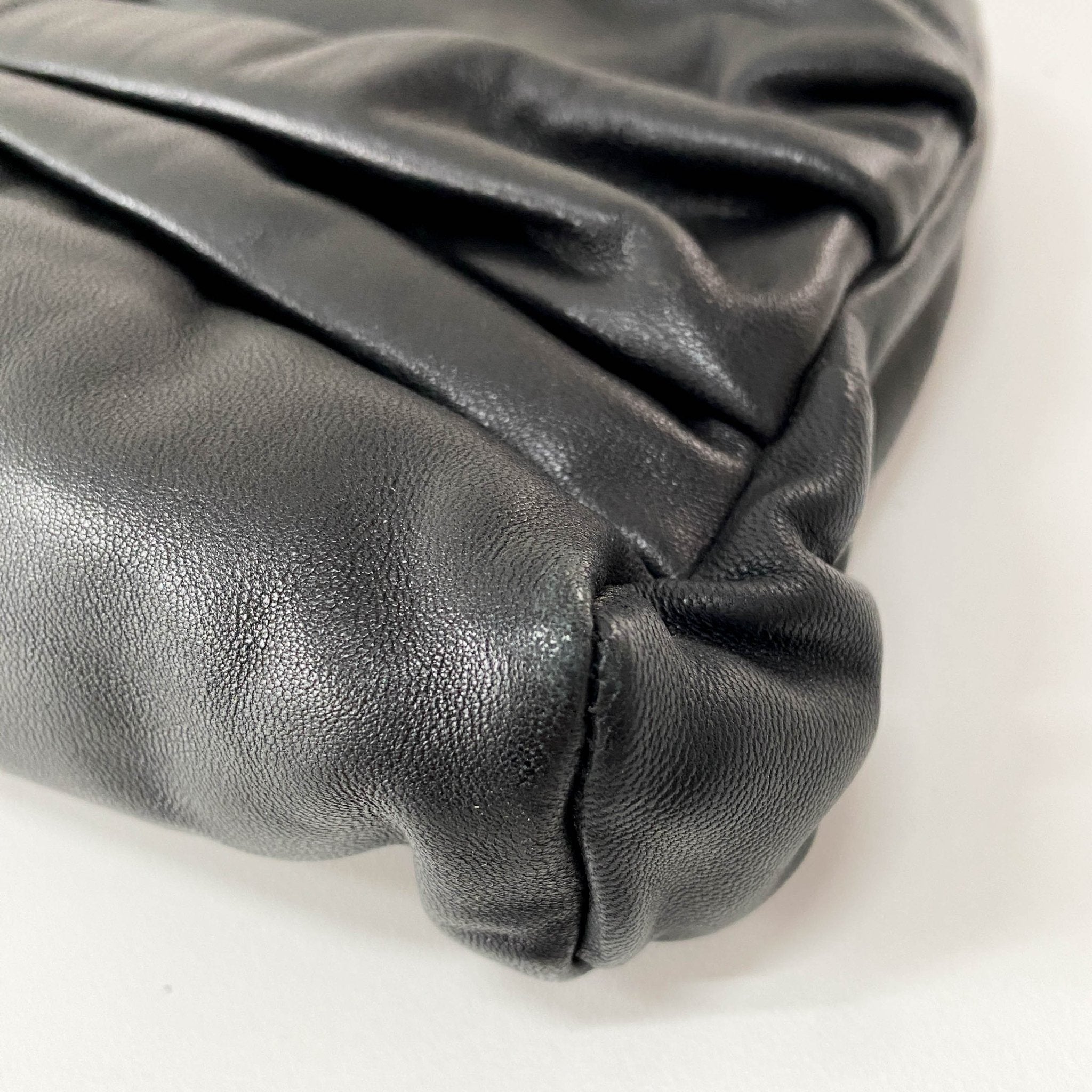 MIU MIU Black Nappa Leather Evening Clutch Bag, in , Sold by HIVE PRELOVED - Clutch bags, ,