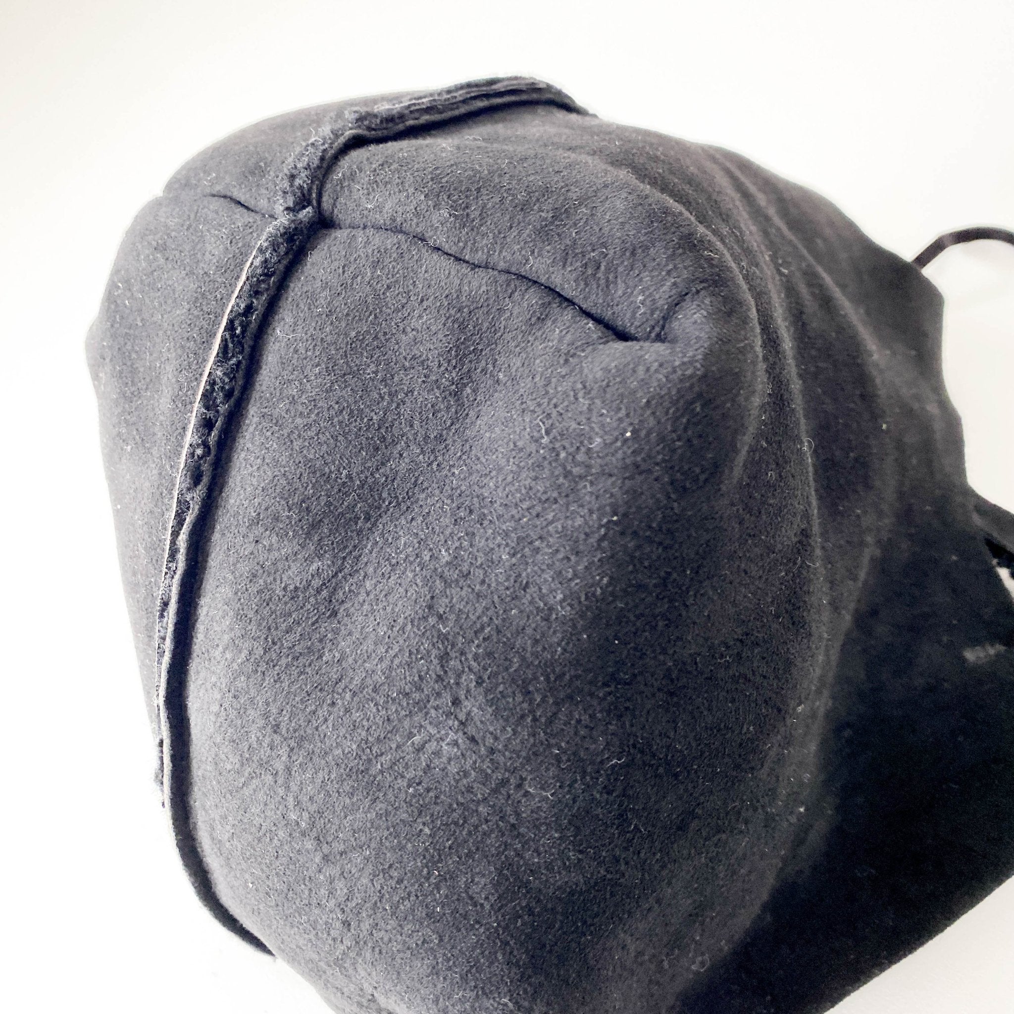 MIU MIU Black Suede with Soft Lining Interior Handle Bag, in , Sold by HIVE PRELOVED - Handle Bags, ,