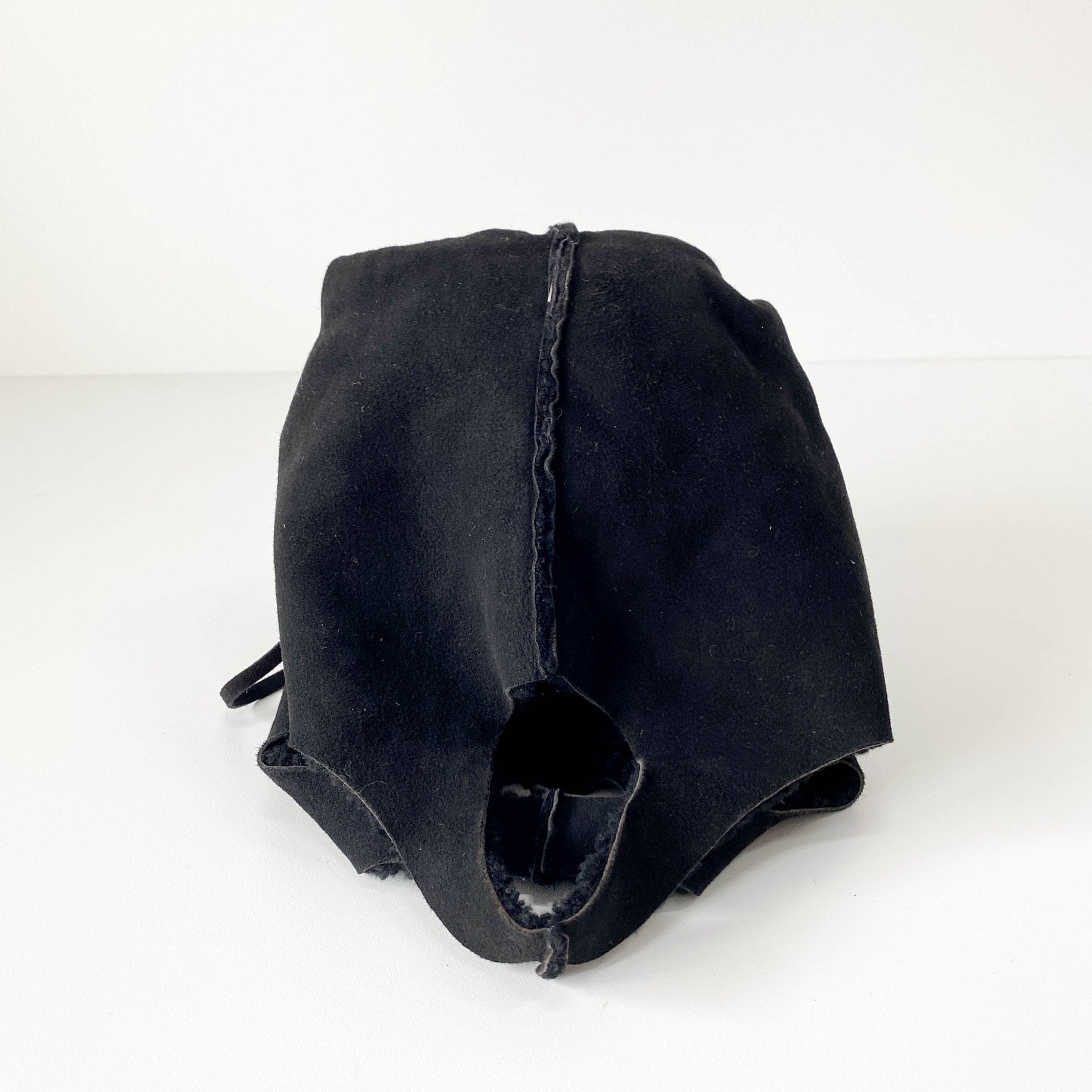 MIU MIU Black Suede with Soft Lining Interior Handle Bag, in , Sold by HIVE PRELOVED - Handle Bags, ,