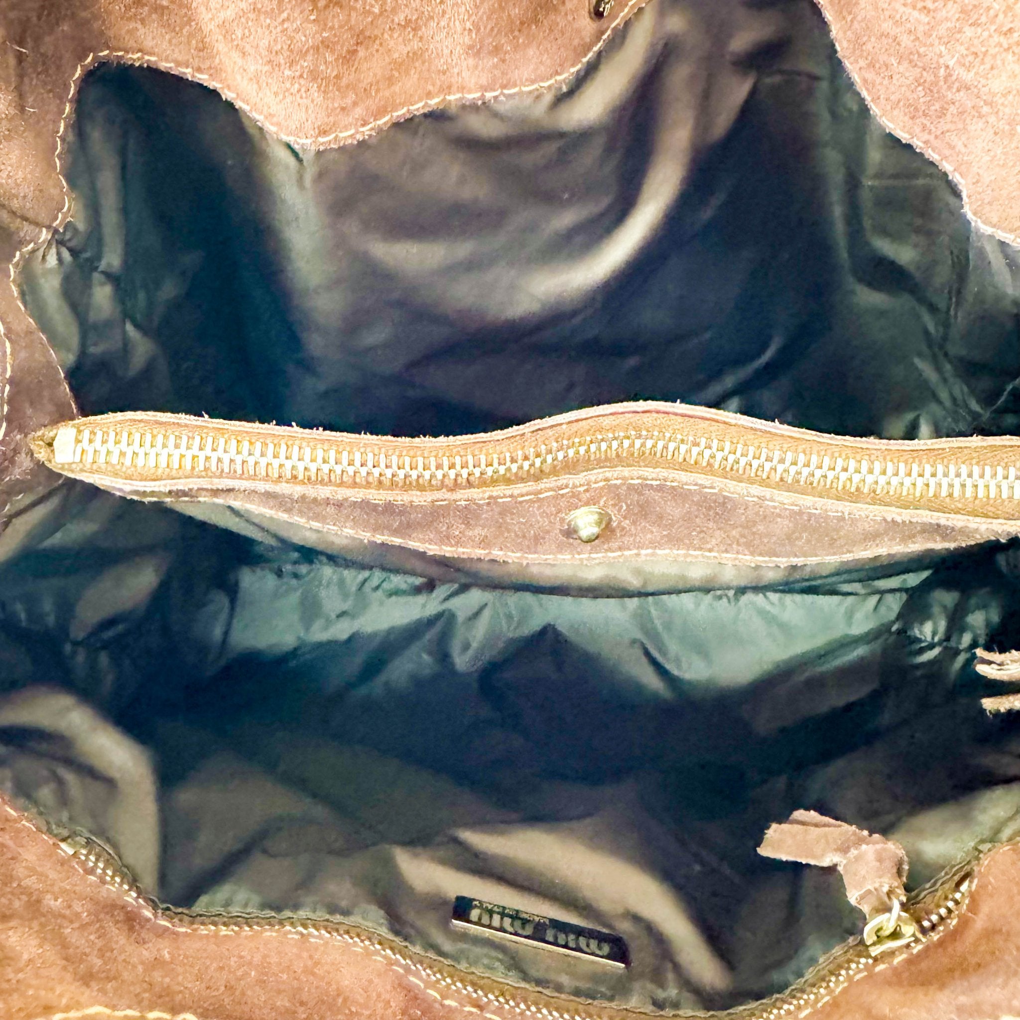 MIU MIU Brown Leather Shoulder Bag, in , Sold by HIVE PRELOVED - Shoulder Bags, ,