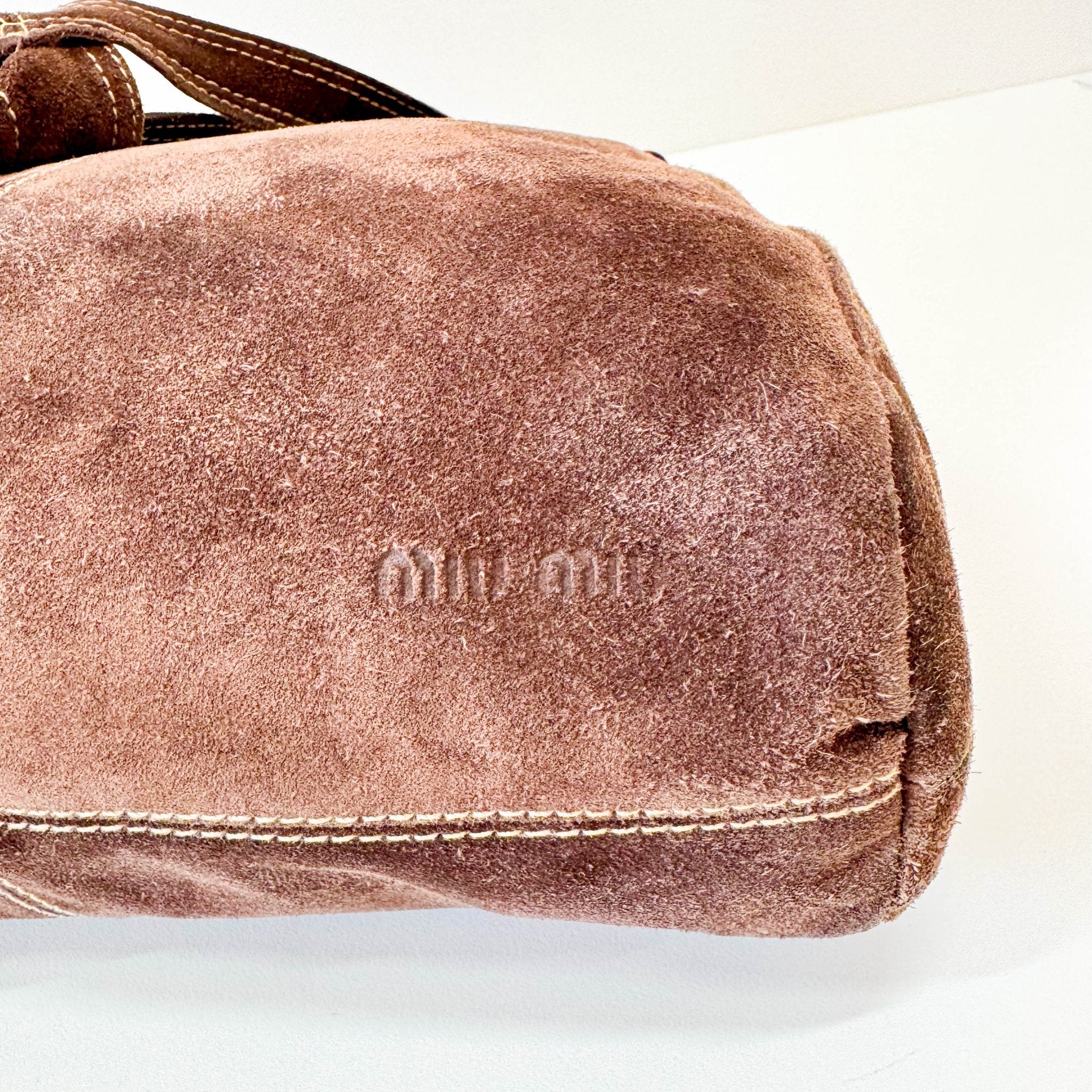 MIU MIU Brown Leather Shoulder Bag, in , Sold by HIVE PRELOVED - Shoulder Bags, ,