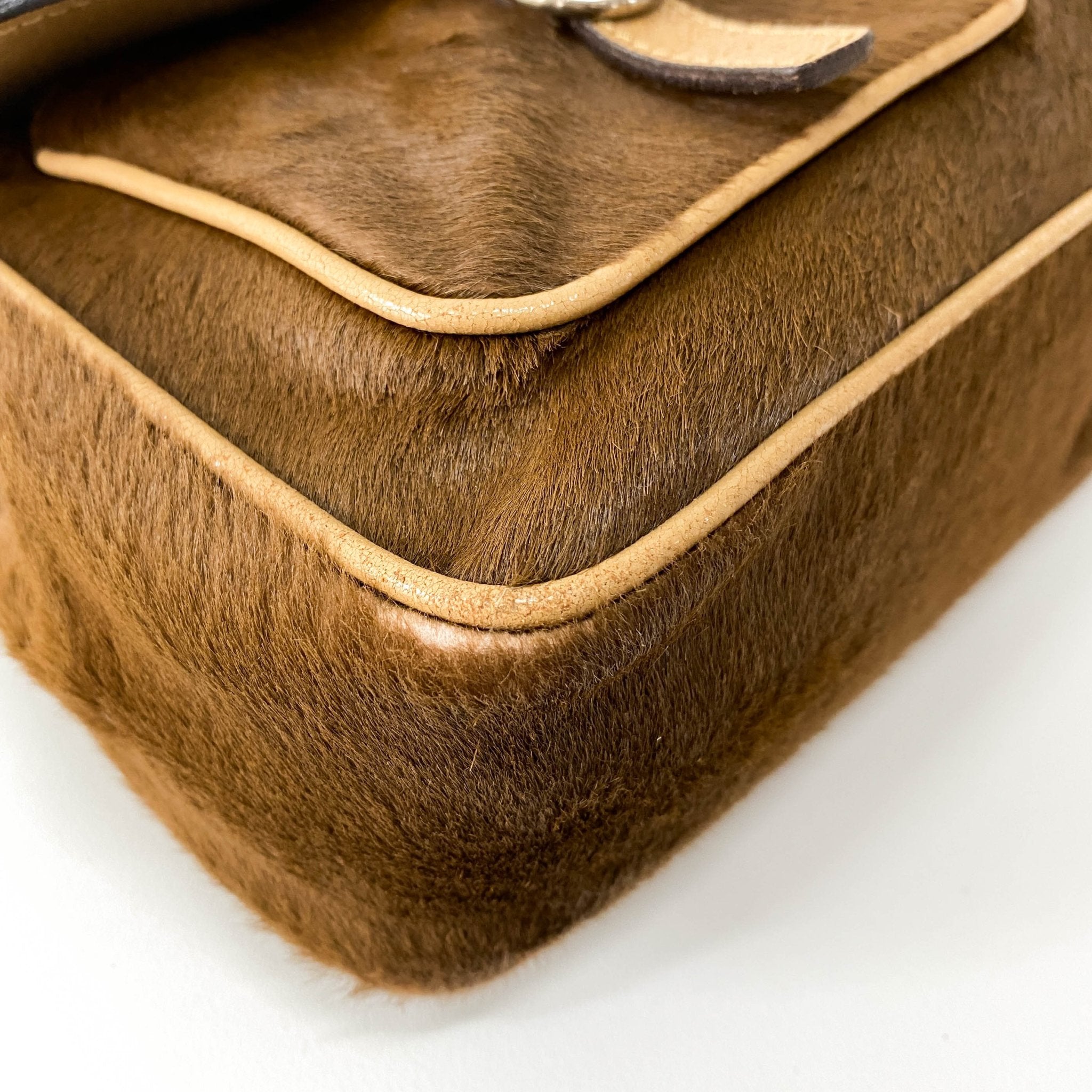 MIU MIU Brown Ponyhair Leather Shoulder Bag, in , Sold by HIVE PRELOVED - Shoulder Bags, ,