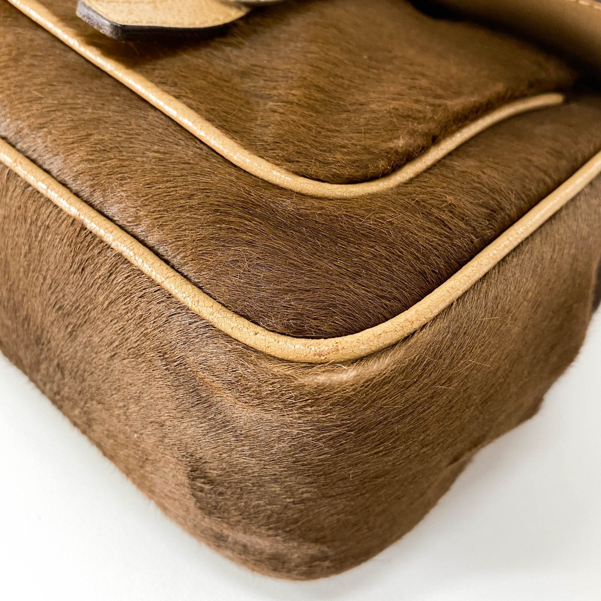 MIU MIU Brown Ponyhair Leather Shoulder Bag, in , Sold by HIVE PRELOVED - Shoulder Bags, ,