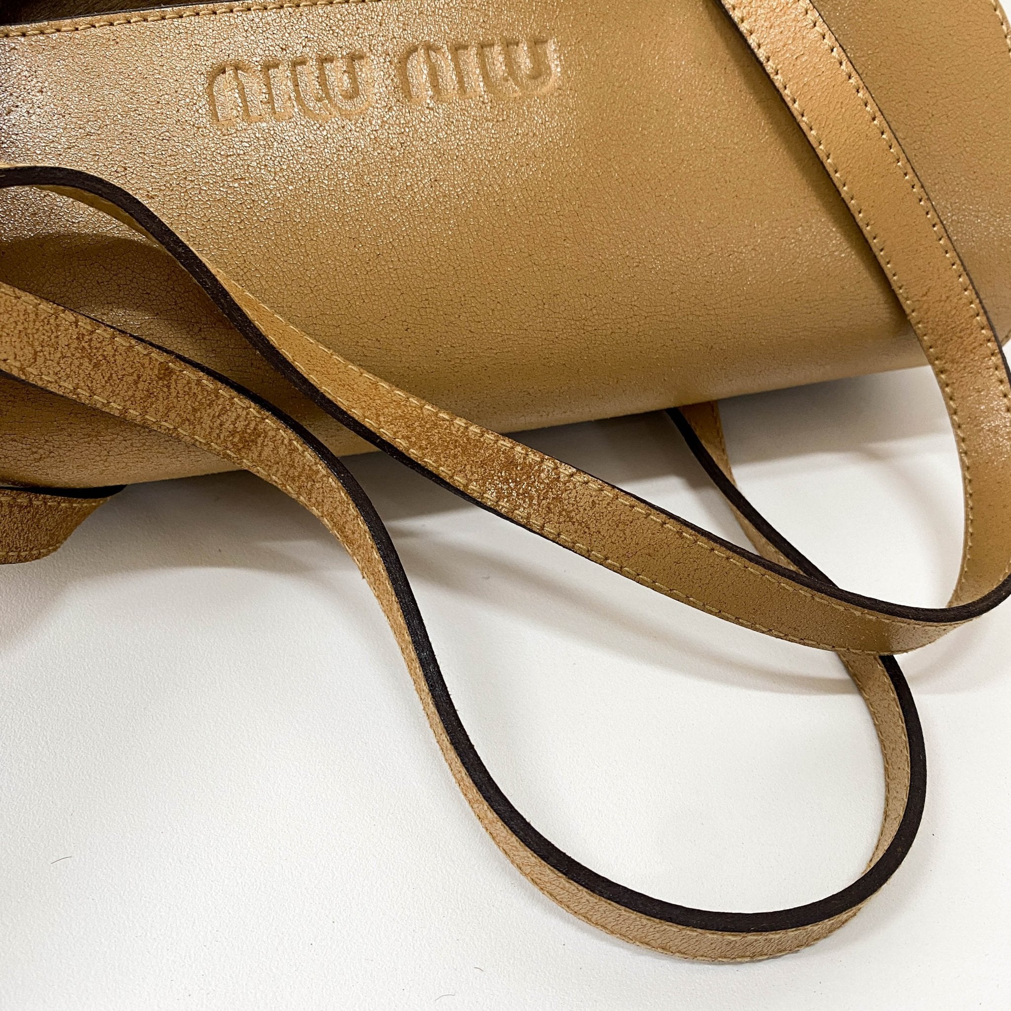MIU MIU Brown Ponyhair Leather Shoulder Bag, in , Sold by HIVE PRELOVED - Shoulder Bags, ,
