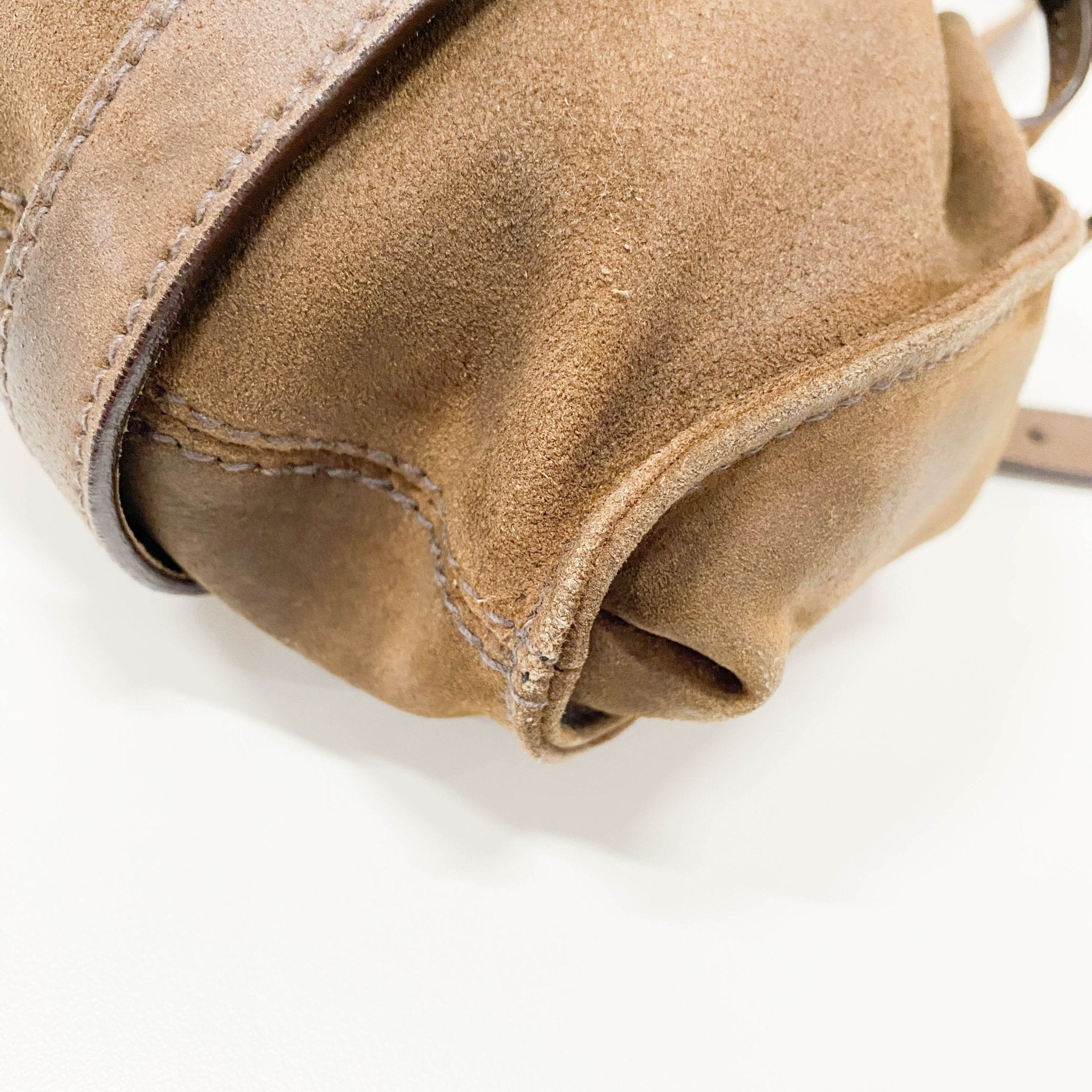 MIU MIU Brown Suede Shoulder Bag – HIVE PRELOVED