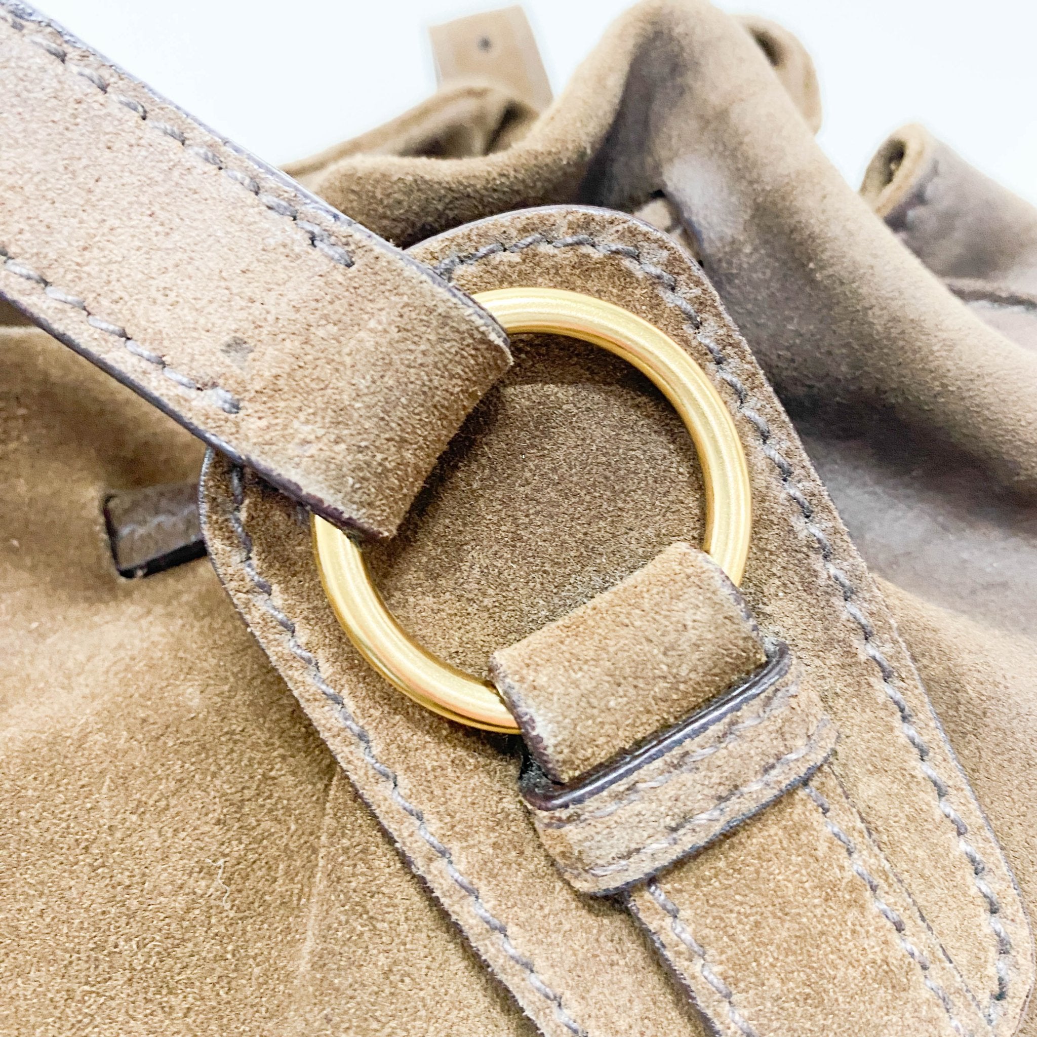 MIU MIU Brown Suede Shoulder Bag, in , Sold by HIVE PRELOVED - Shoulder Bags, ,