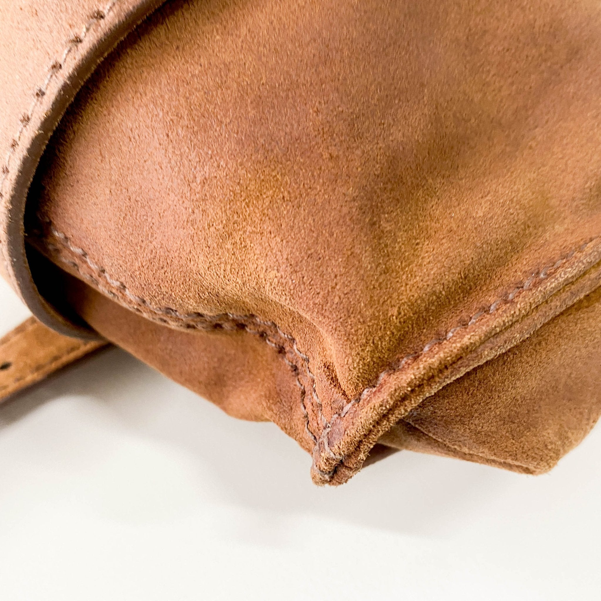 MIU MIU Brown Suede Shoulder Bag, in , Sold by HIVE PRELOVED - Shoulder Bags, ,