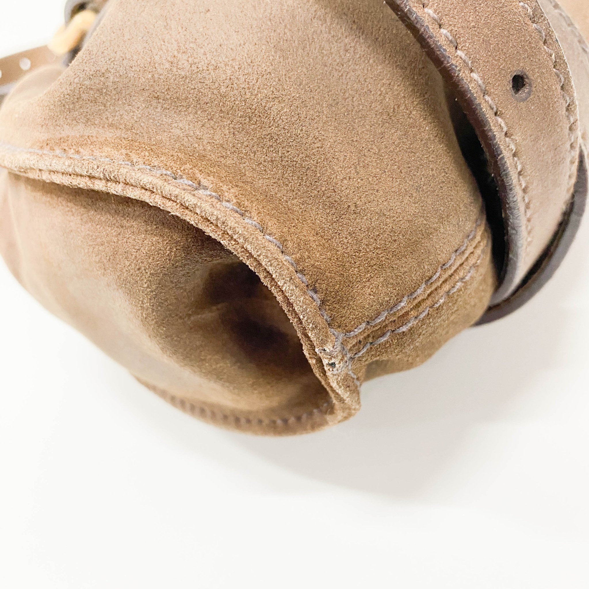 MIU MIU Brown Suede Shoulder Bag, in , Sold by HIVE PRELOVED - Shoulder Bags, ,