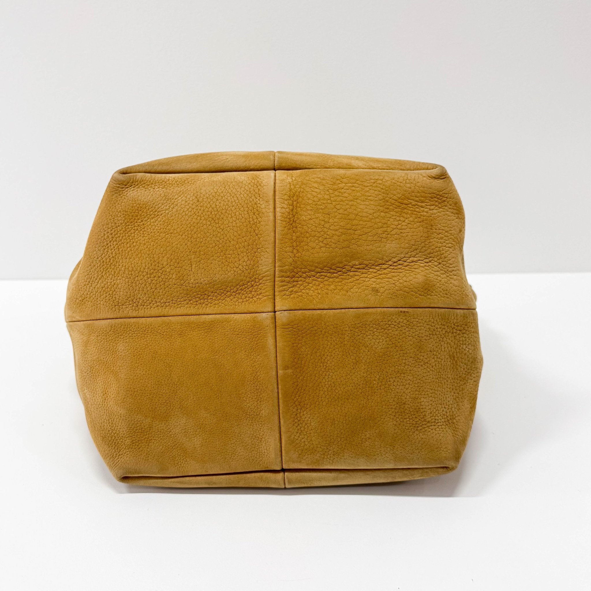 MIU MIU Caramel Suede Hobo Shoulder Bag, in , Sold by HIVE PRELOVED - Shoulder Bags, ,