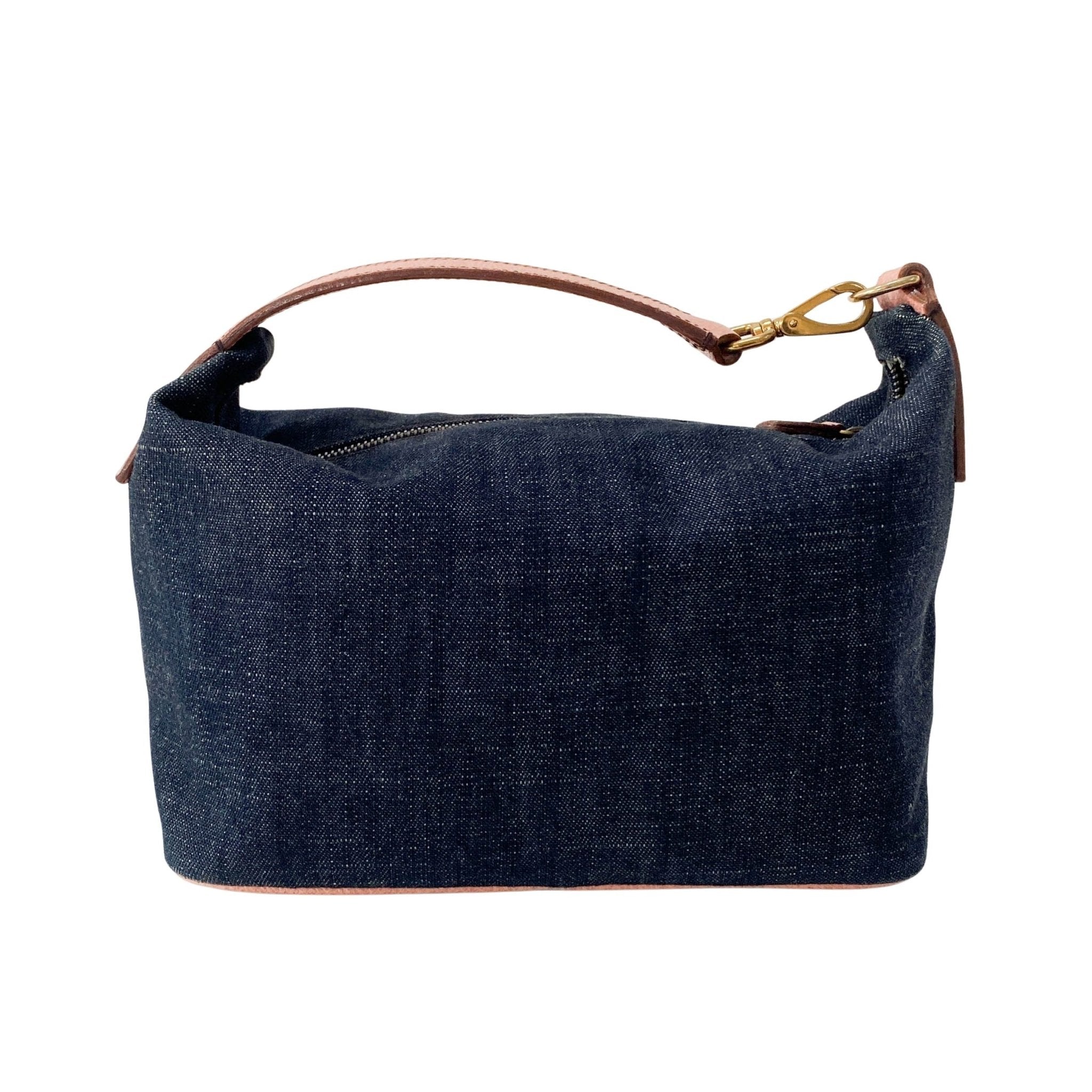 MIU MIU Denim Pouch Bag, in , Sold by HIVE PRELOVED - Amenitiy Bag / Pouch, Handle Bags,