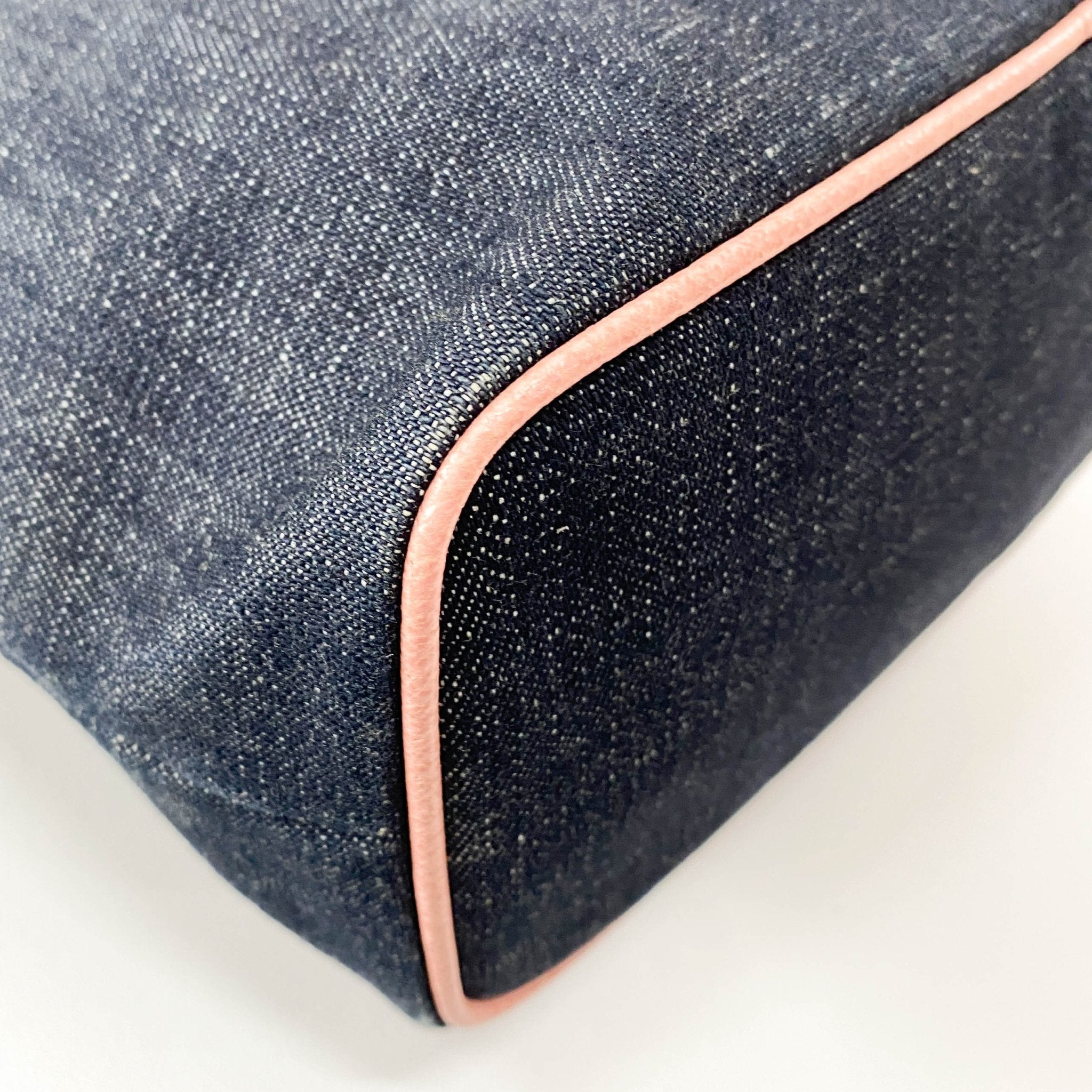 MIU MIU Denim Pouch Bag, in , Sold by HIVE PRELOVED - Amenitiy Bag / Pouch, Handle Bags,