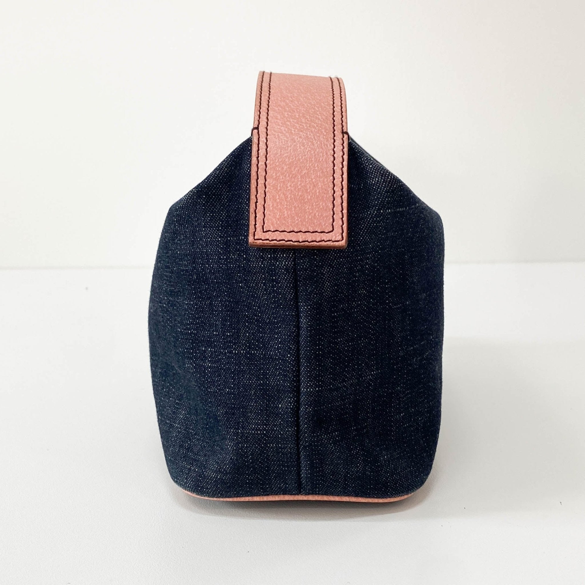 MIU MIU Denim Pouch Bag, in , Sold by HIVE PRELOVED - Amenitiy Bag / Pouch, Handle Bags,