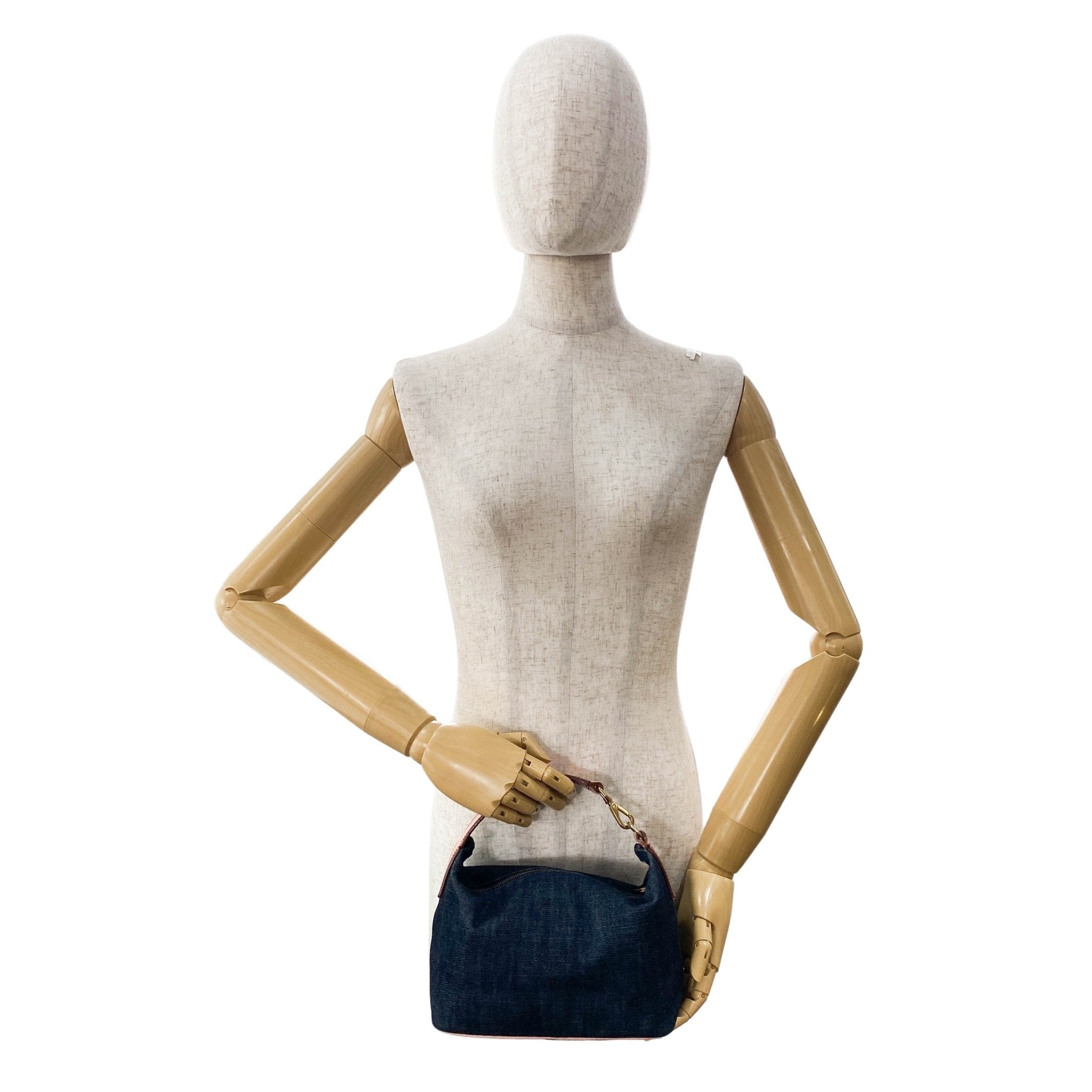 MIU MIU Denim Pouch Bag, in , Sold by HIVE PRELOVED - Amenitiy Bag / Pouch, Handle Bags,