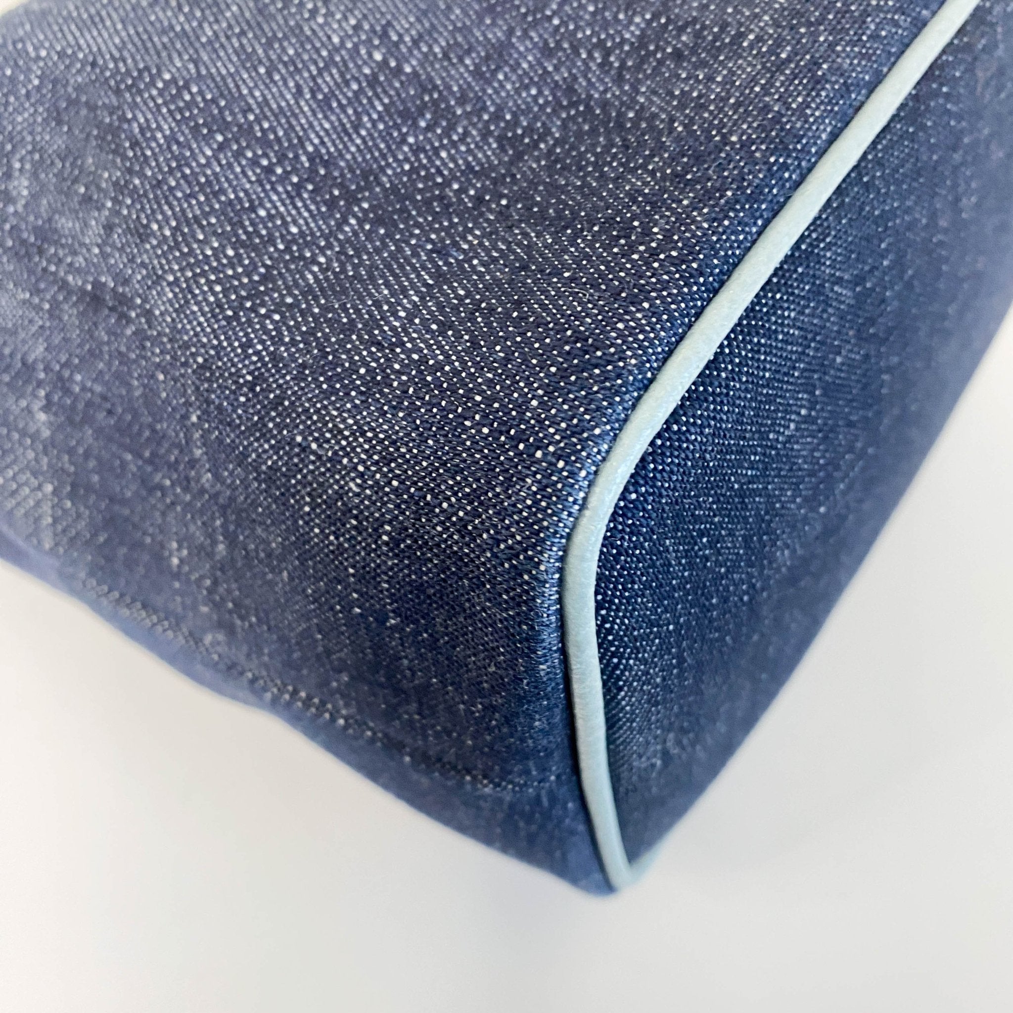 MIU MIU Denim Pouch Bag, in , Sold by HIVE PRELOVED - Pouches, ,