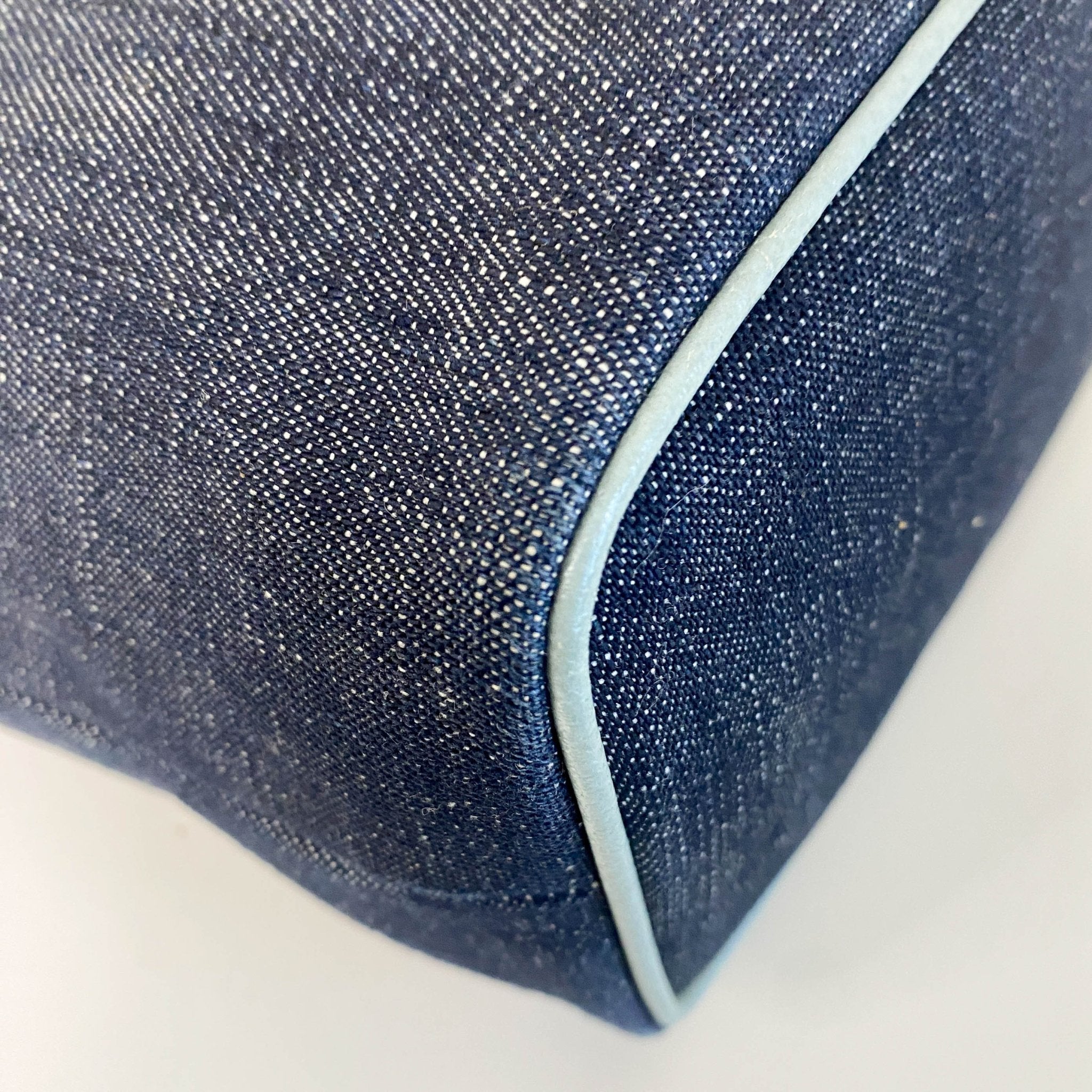 MIU MIU Denim Pouch Bag, in , Sold by HIVE PRELOVED - Pouches, ,