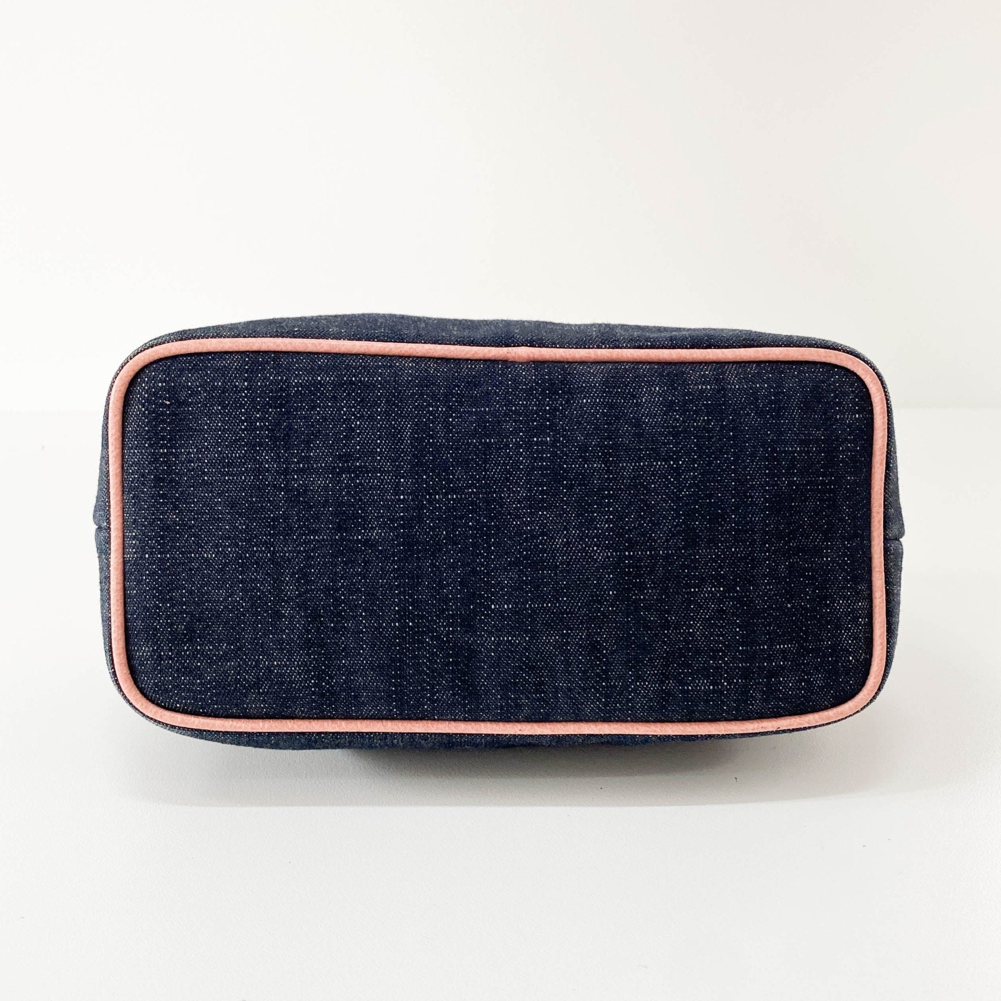 MIU MIU Denim Pouch Bag, in , Sold by HIVE PRELOVED - Amenitiy Bag / Pouch, Handle Bags,