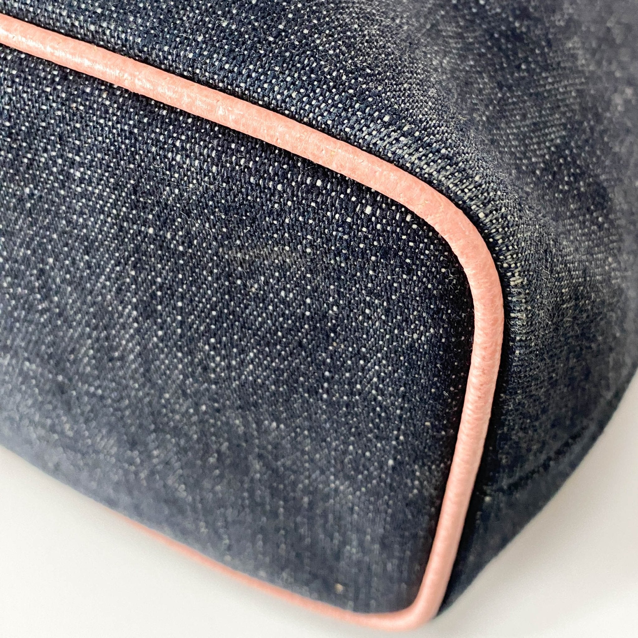 MIU MIU Denim Pouch Bag, in , Sold by HIVE PRELOVED - Amenitiy Bag / Pouch, Handle Bags,