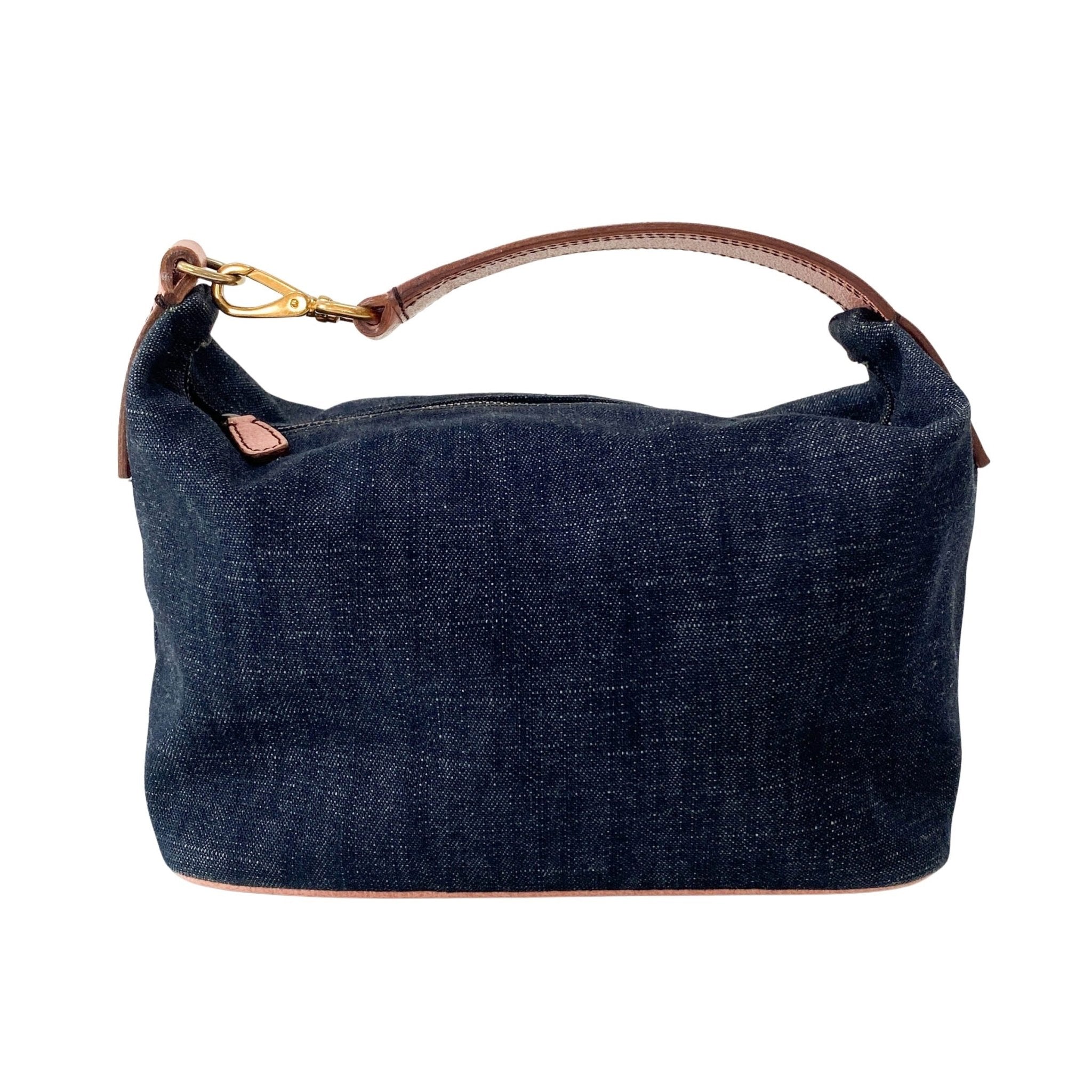 MIU MIU Denim Pouch Bag, in , Sold by HIVE PRELOVED - Amenitiy Bag / Pouch, Handle Bags,