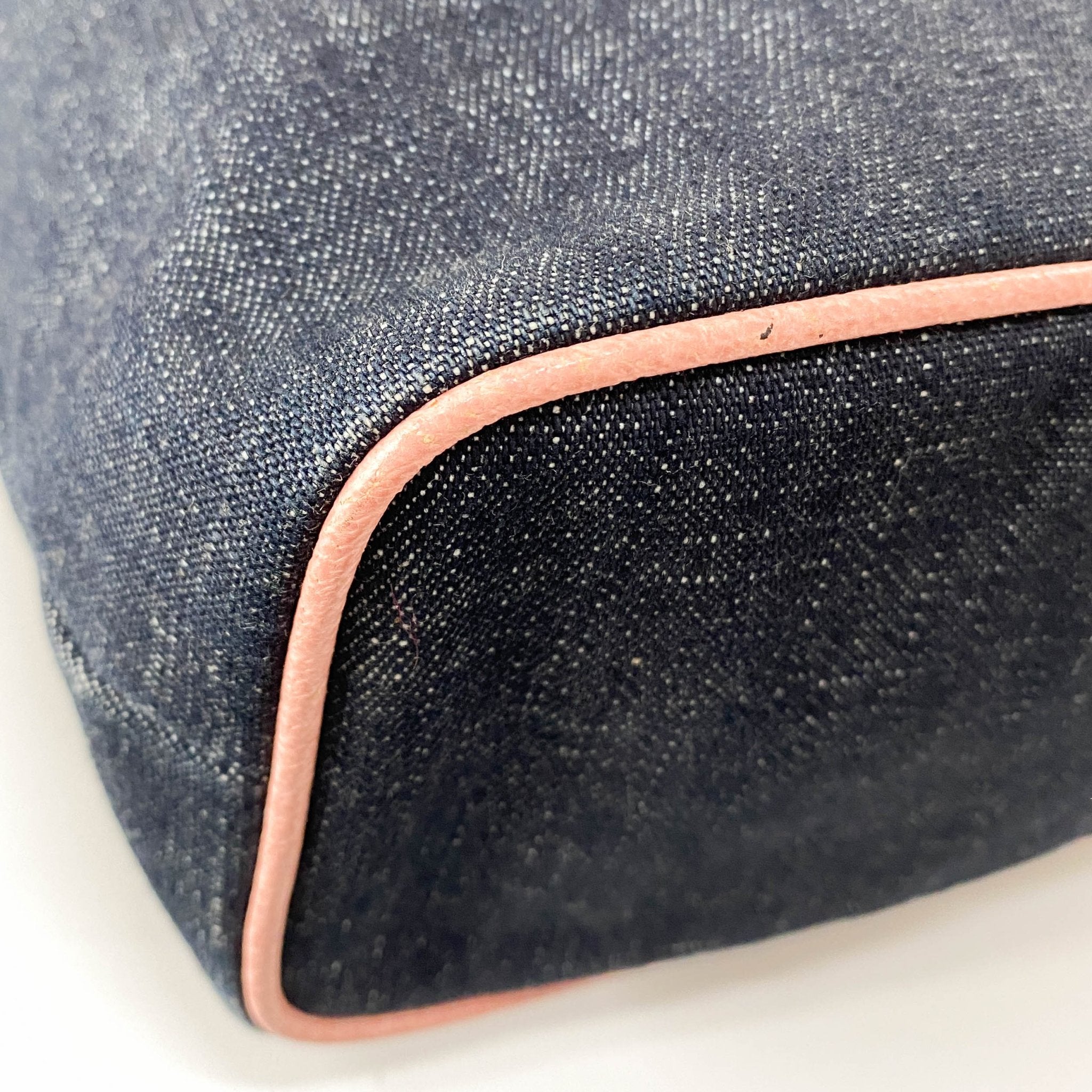 MIU MIU Denim Pouch Bag, in , Sold by HIVE PRELOVED - Amenitiy Bag / Pouch, Handle Bags,