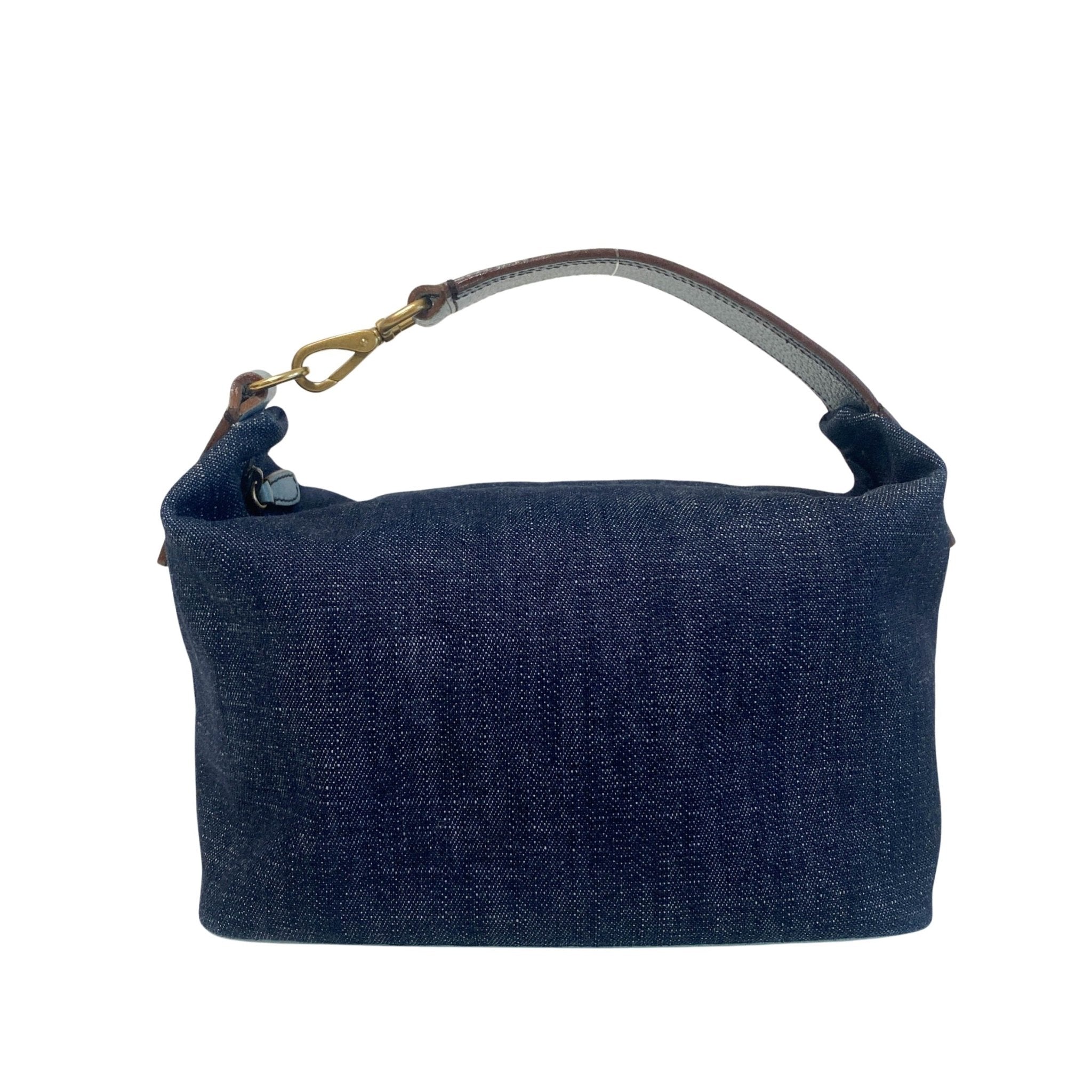 MIU MIU Denim Pouch Bag, in , Sold by HIVE PRELOVED - Pouches, ,