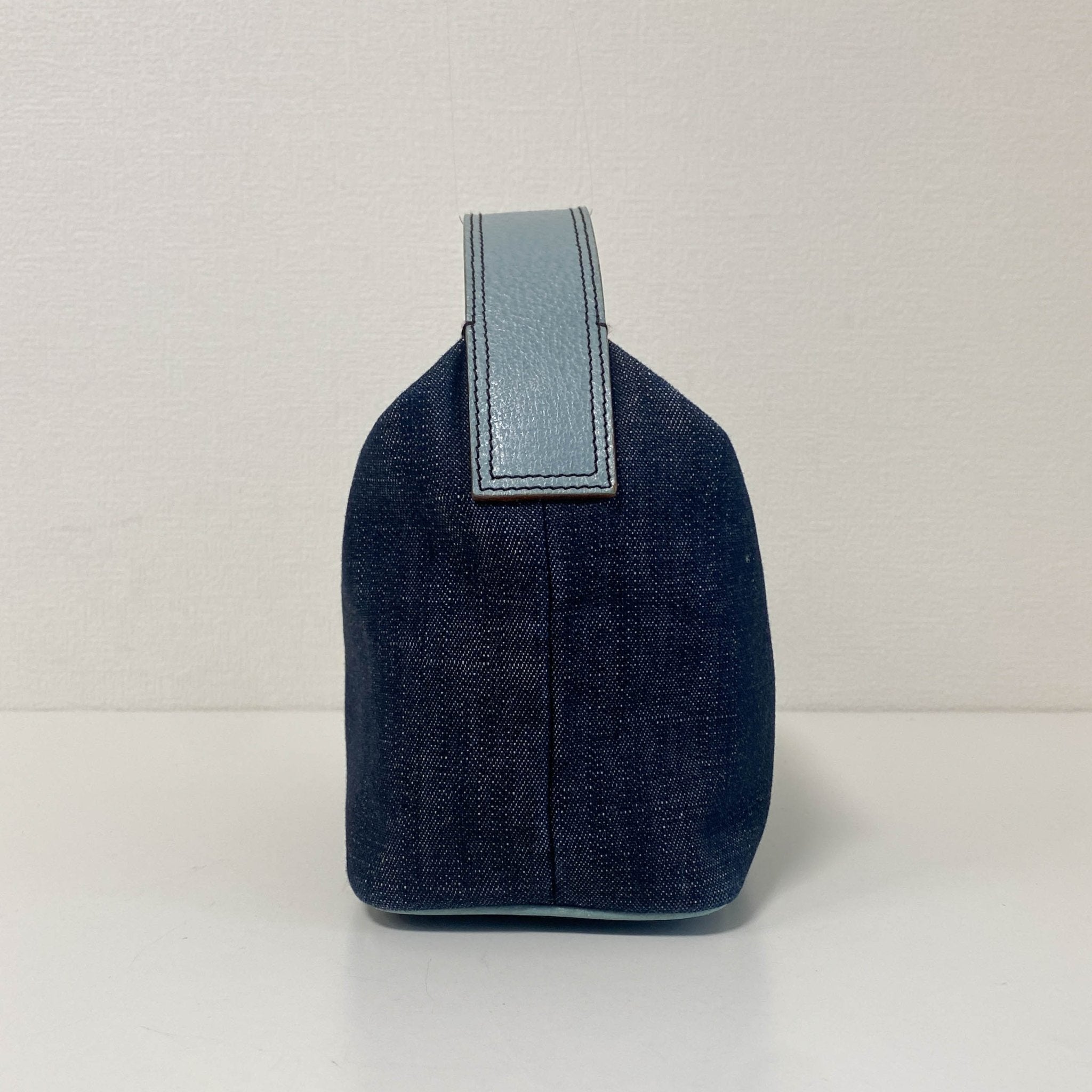 MIU MIU Denim Pouch Bag, in , Sold by HIVE PRELOVED - Pouches, ,