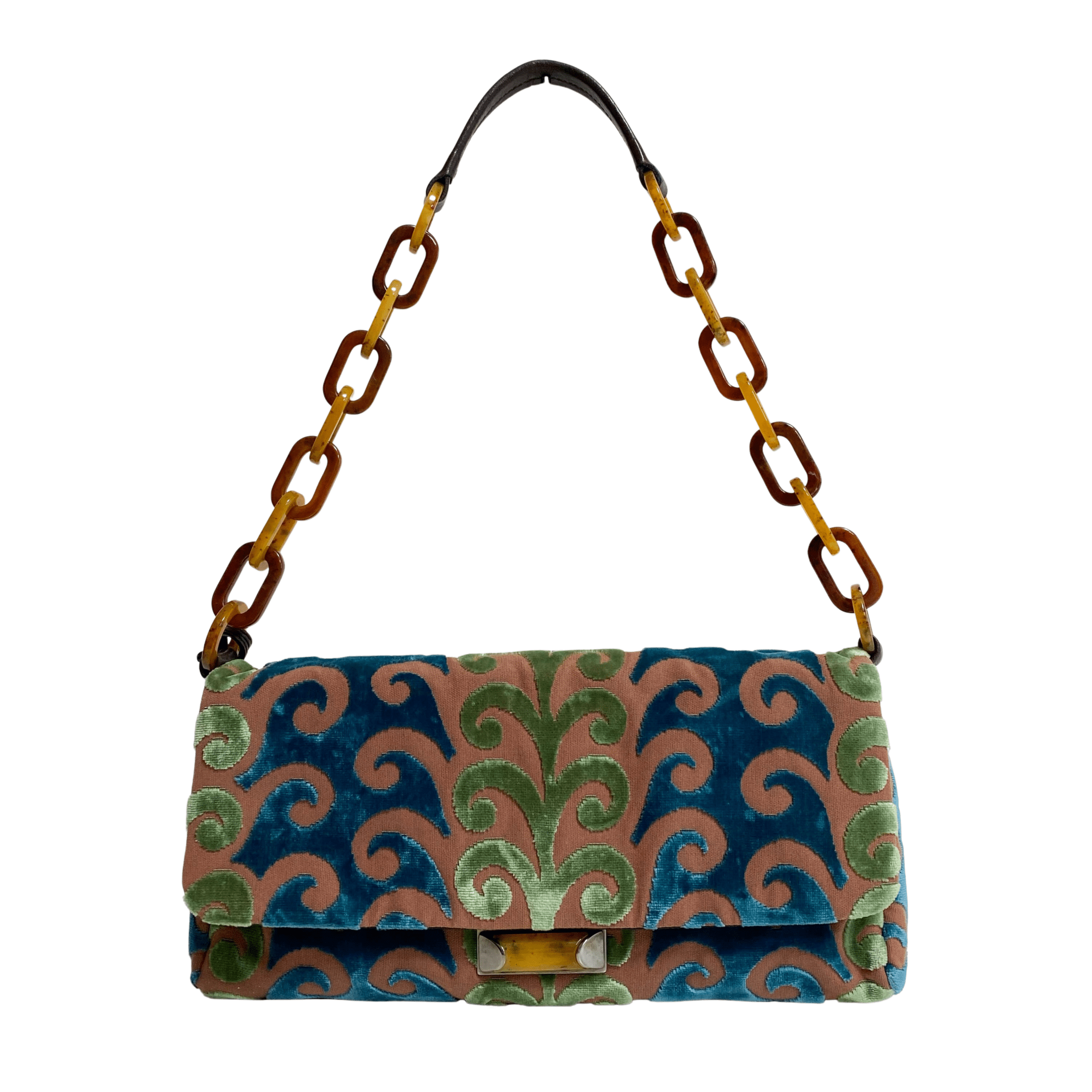 MIU MIU Horizontal Velvet Chain Bag, in , Sold by HIVE PRELOVED - Shoulder Bags, ,