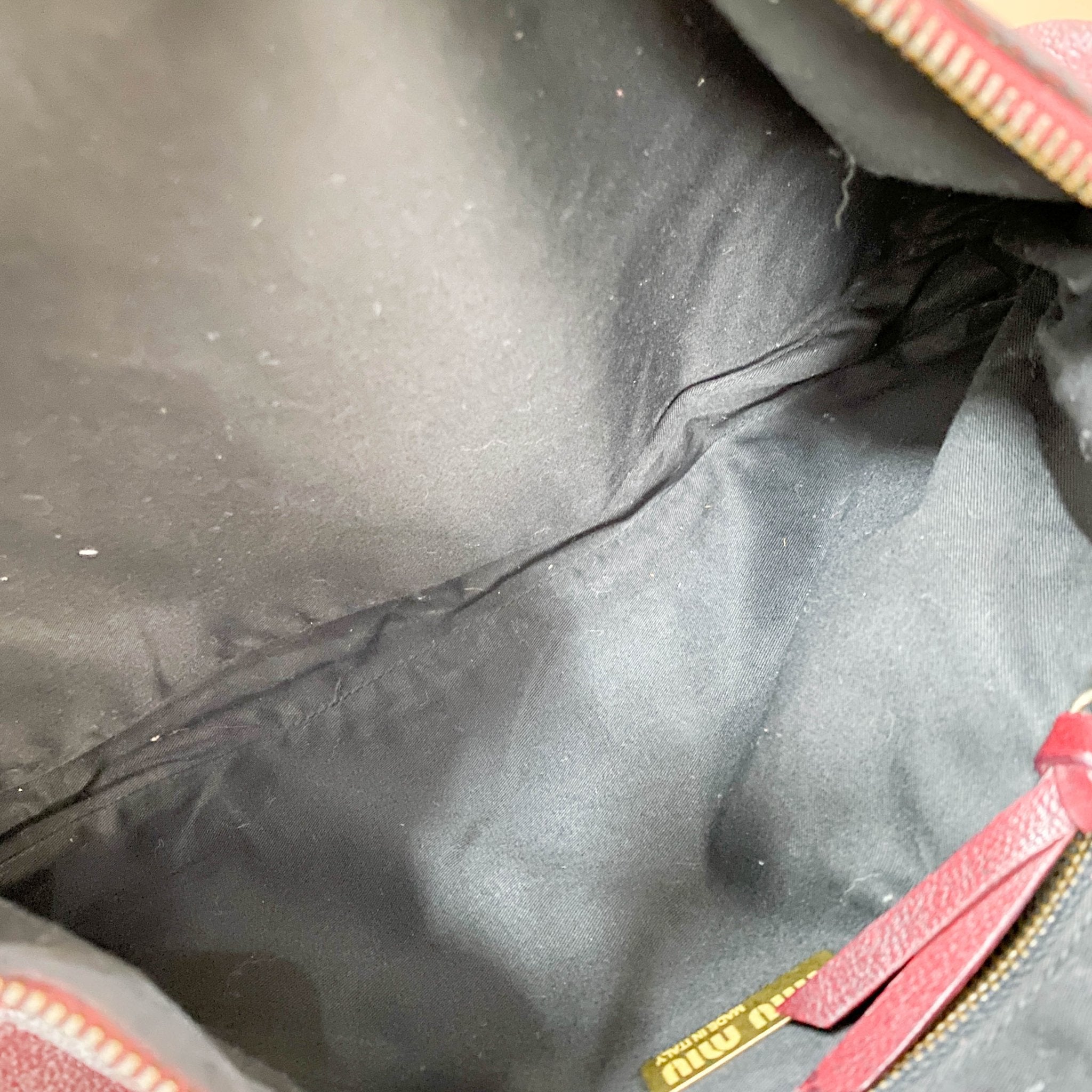 MIU MIU Leather Red Shoulder Bag, in , Sold by HIVE PRELOVED - Handle Bags, Shoulder Bags,