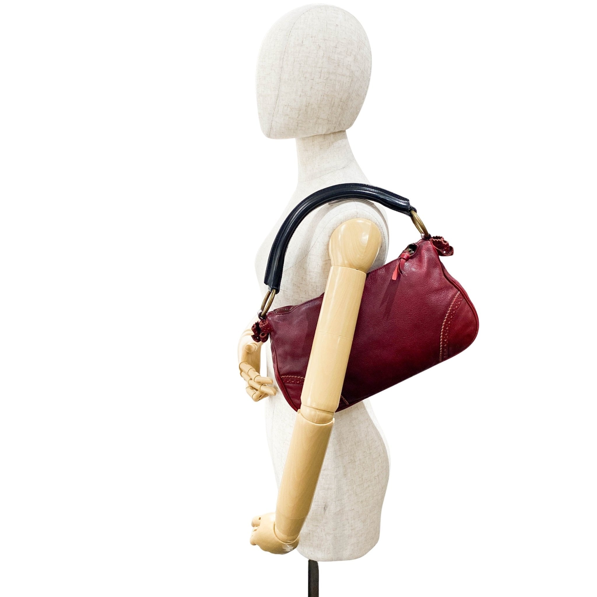 MIU MIU Leather Red Shoulder Bag, in , Sold by HIVE PRELOVED - Handle Bags, Shoulder Bags,